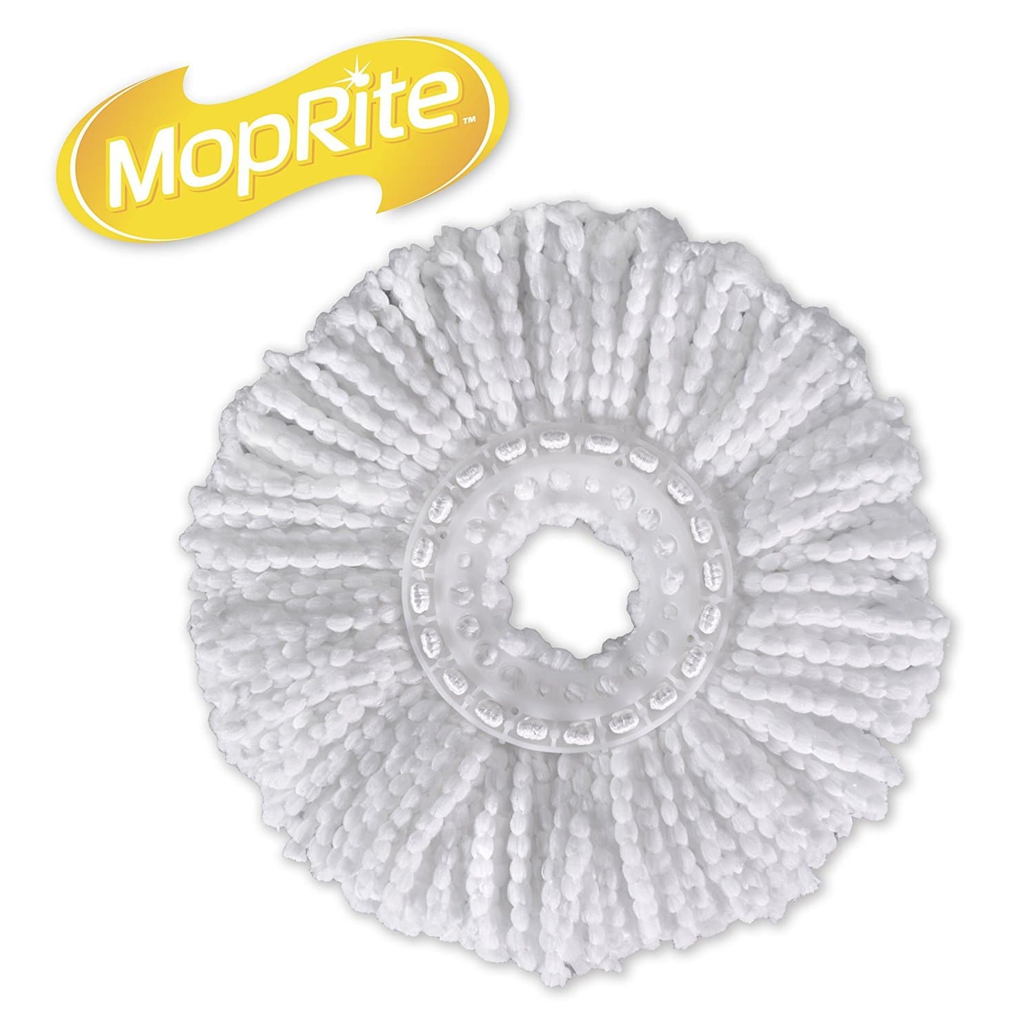 Microfiber Spin Mop Replacement Mop Head for Deluxe Stainless Steel Model (for Model D01SB)