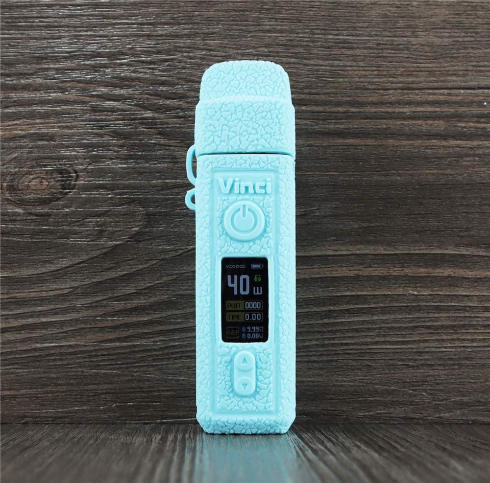 ORIN Texture Silicone Case for Voopoo Vinci 40W Pod Kit Protective Case Antislip Pod Skin Duarble Sleeve Shield Cover Wrap Decal
