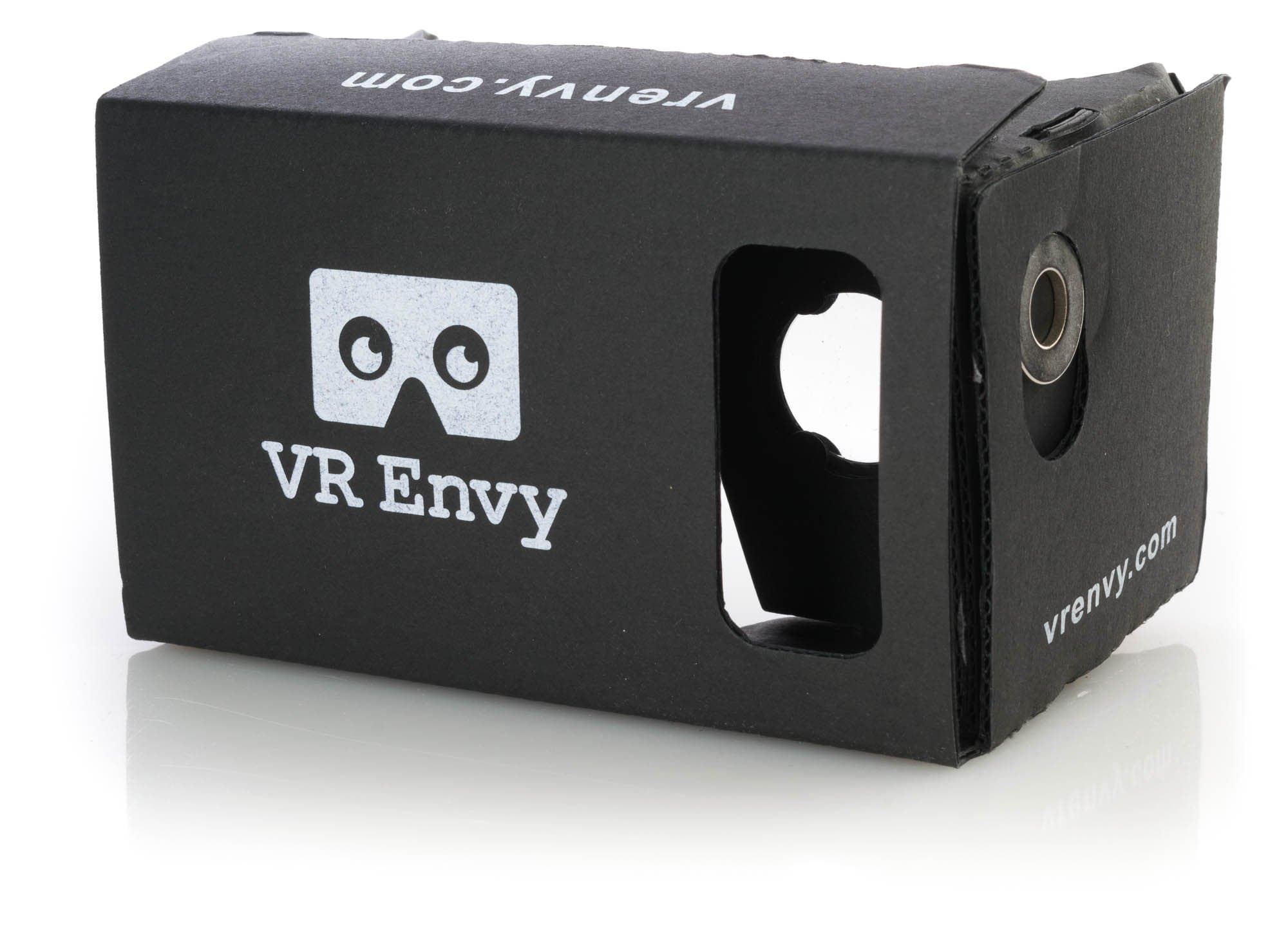VR Envy Velocity (Unassembled) - Google Cardboard Virtual Reality Headset with NFC (Black)