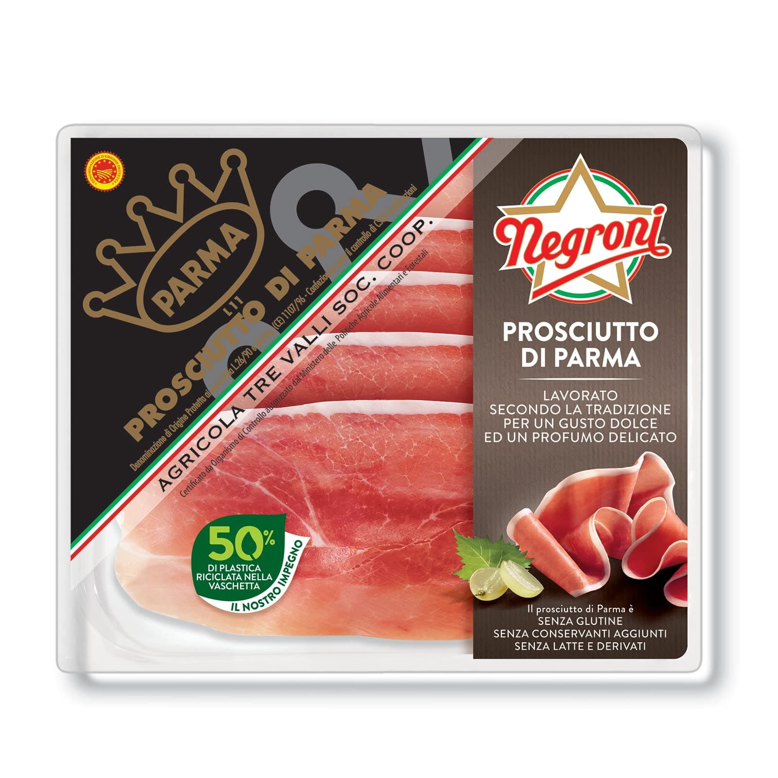 Negroni Prosciutto Di Parma Ham, 80g