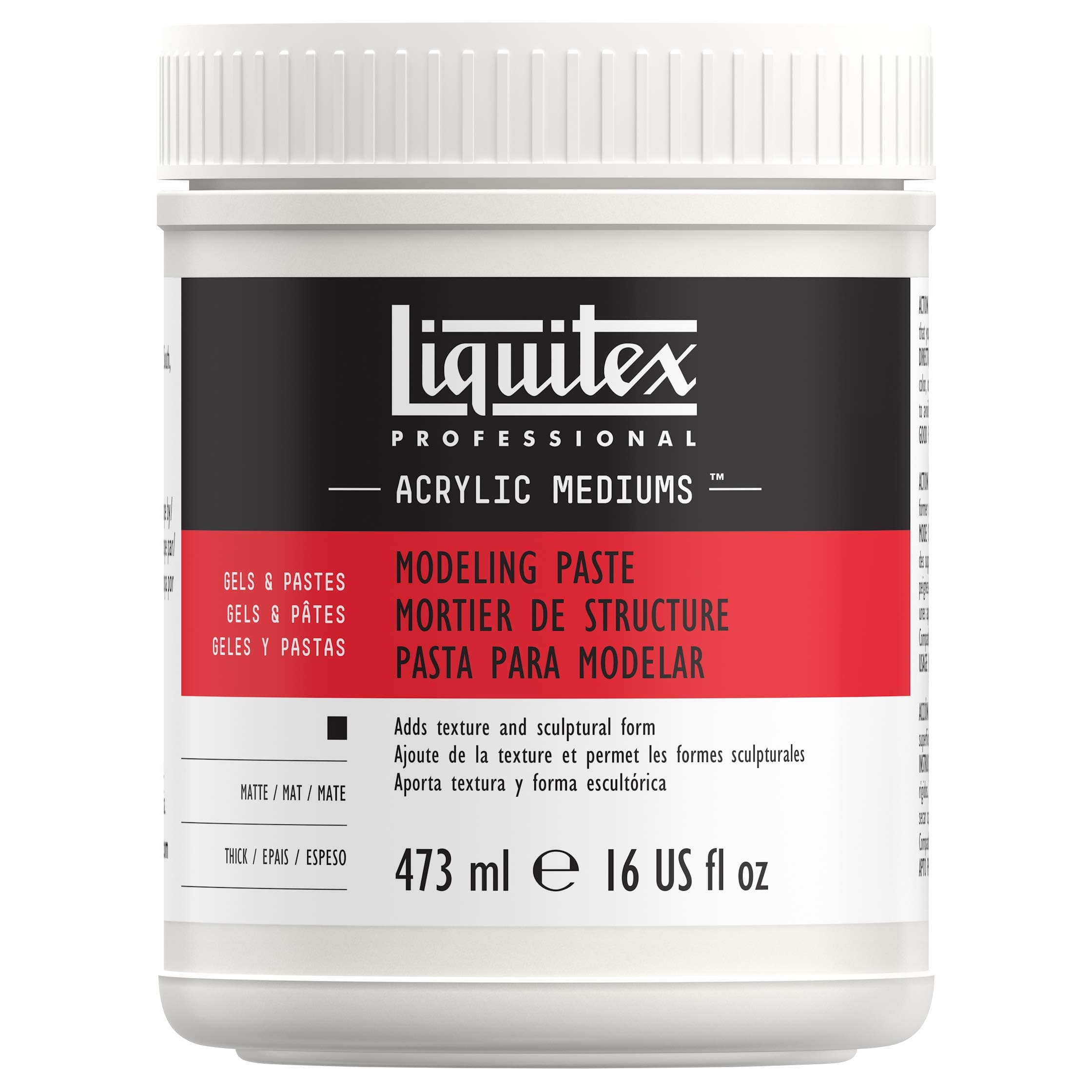 Liquitex Professional Modeling Paste, 473ml (16-Oz)