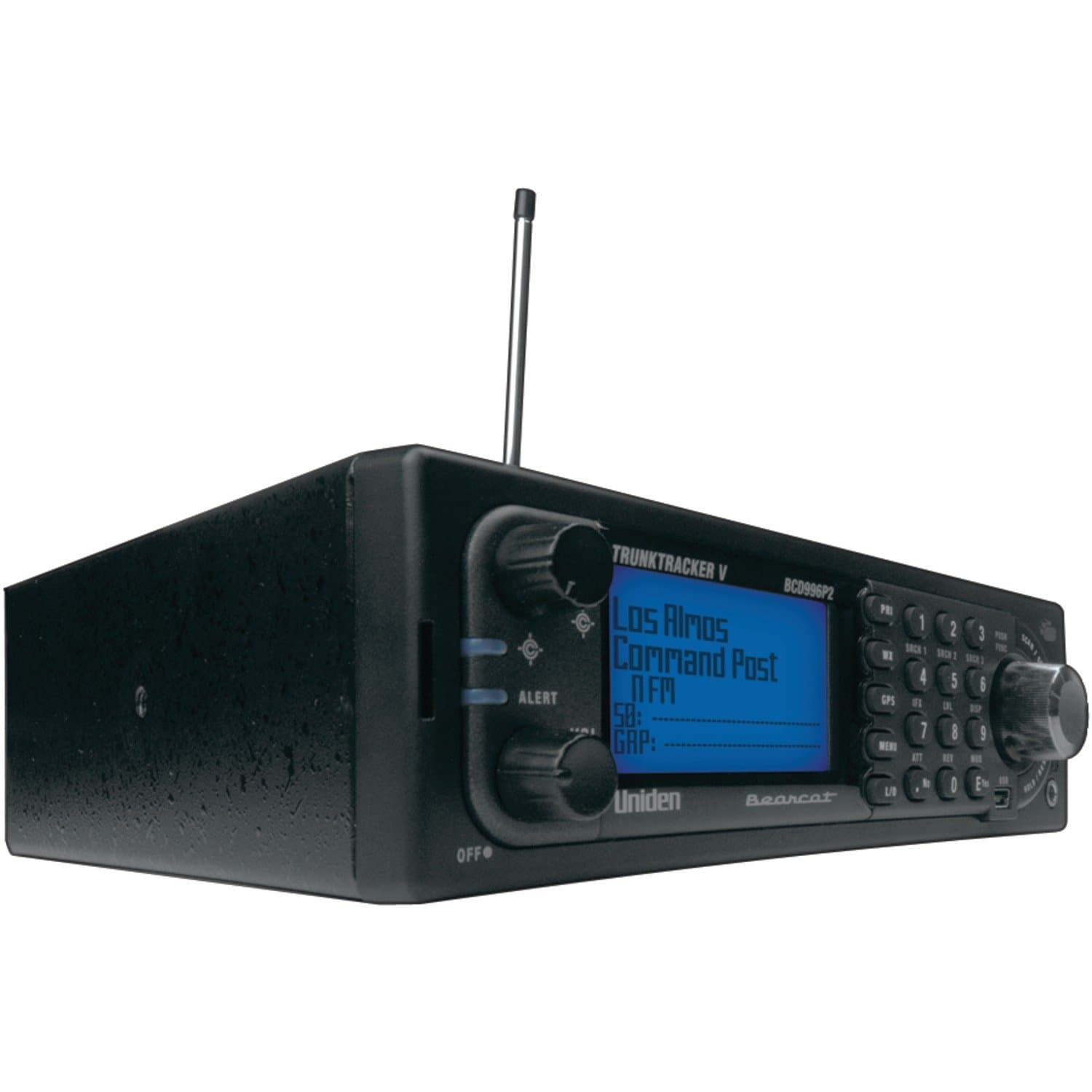 Uniden BCD996P2 Digital Mobile TrunkTracker V Scanner, 25,000 Dynamically Allocated Channels, Close Call RF Capture Technology, 4-Line Alpha Display, Base/Mobile Design, Phase 2