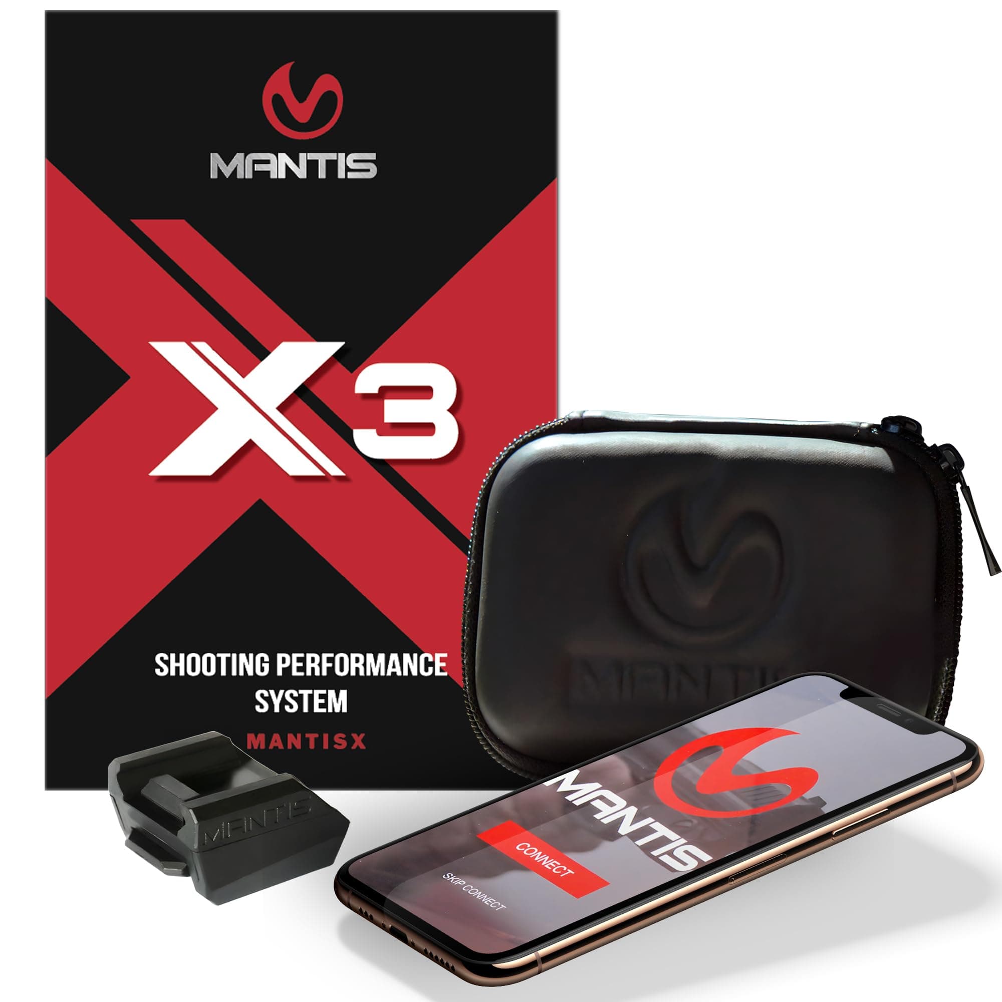 Mantis X3 Shooting Performance System - Real-time tracking, analysis, diagnostics, and coaching system for firearm training - MantisX