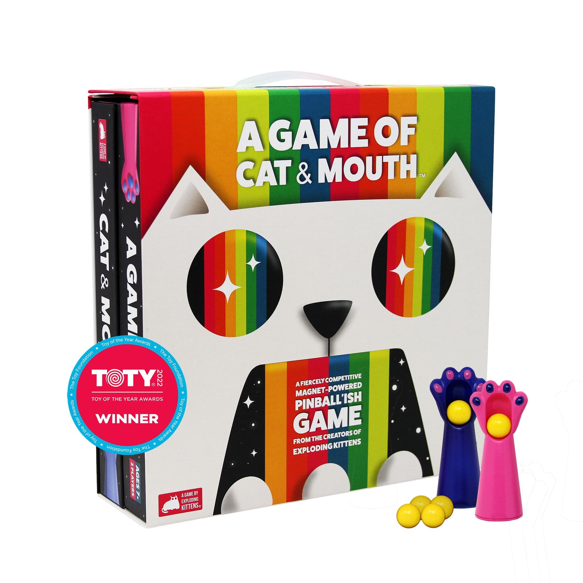 A Game of Cat and Mouth by Exploding Kittens - Card Game for Adults, Family, Teens and Kids