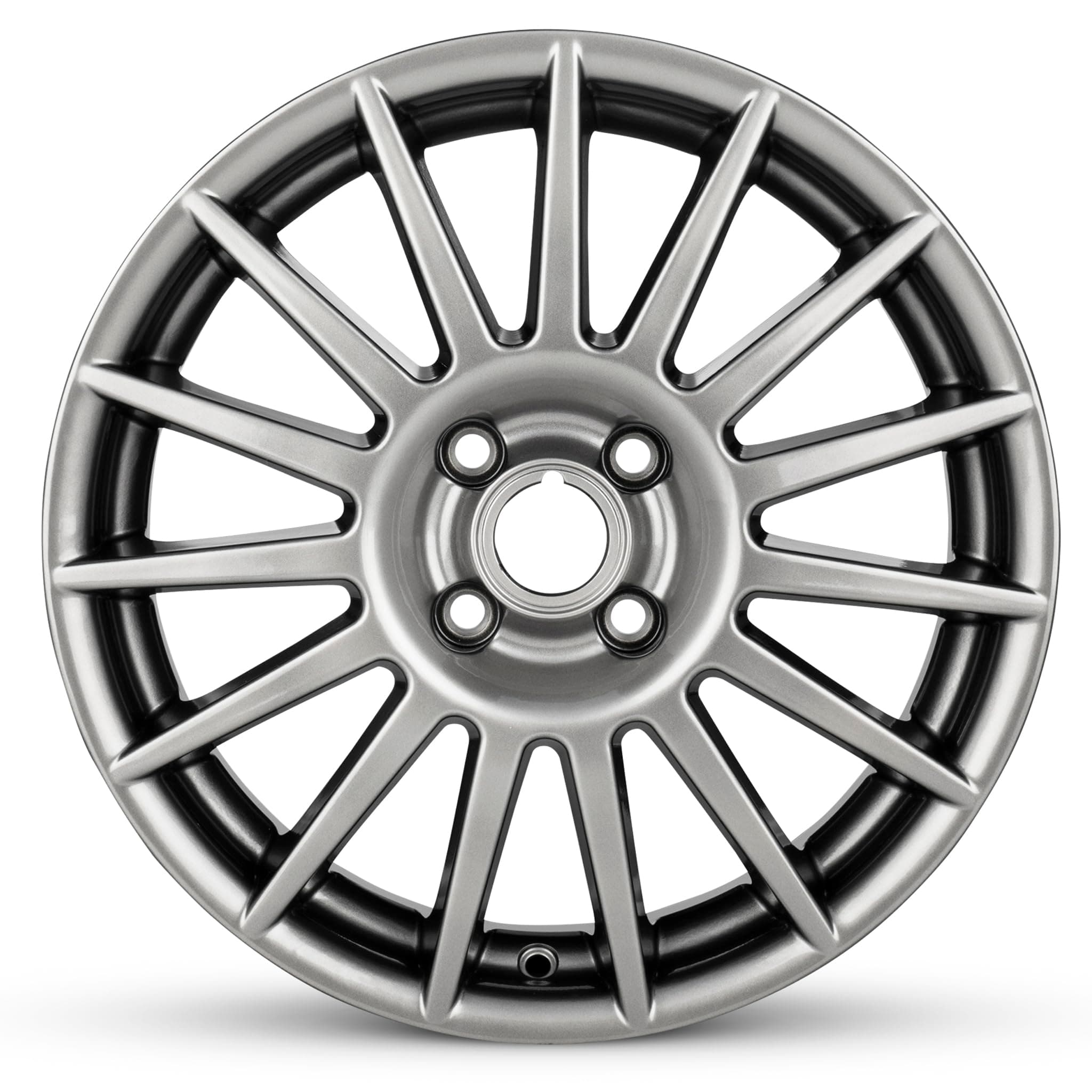 for 2002-2011 Ford Focus 17 Inch Painted Silver Rim - OE Direct Replacement - Road Ready Car Wheel