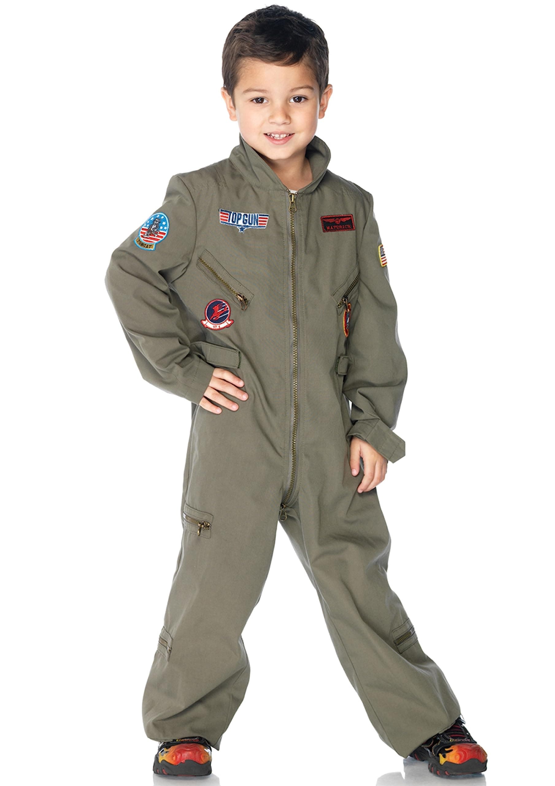 Boys Top Gun Flight Suit