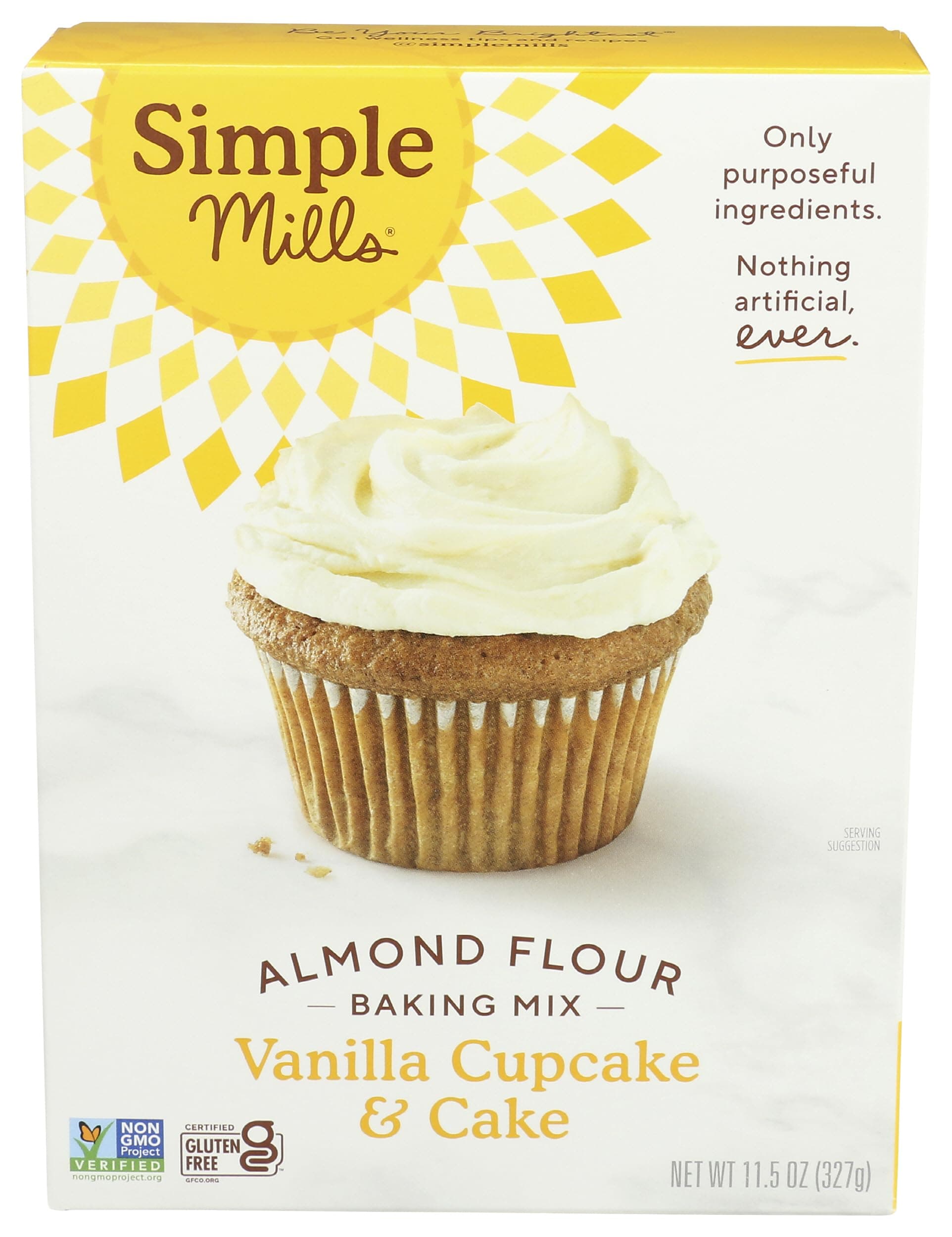 Simple Mills Vanilla Cake Mix, 11.5 Ounce