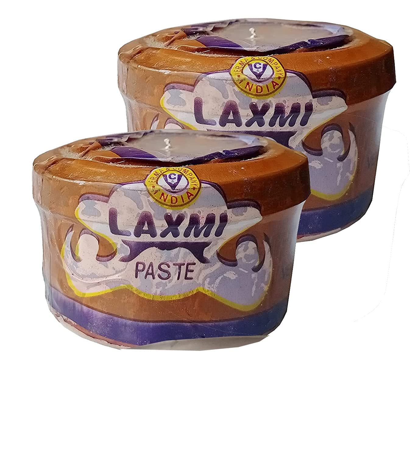 Paste Katha, Geela Kattha, Dry Catechu, Paan Ktha,Pan Kattha, Sukha Kattha, Indian Katha, White Kattha, Safed Katha (50g) पान में लगाने वाला कत्था Pack of 2