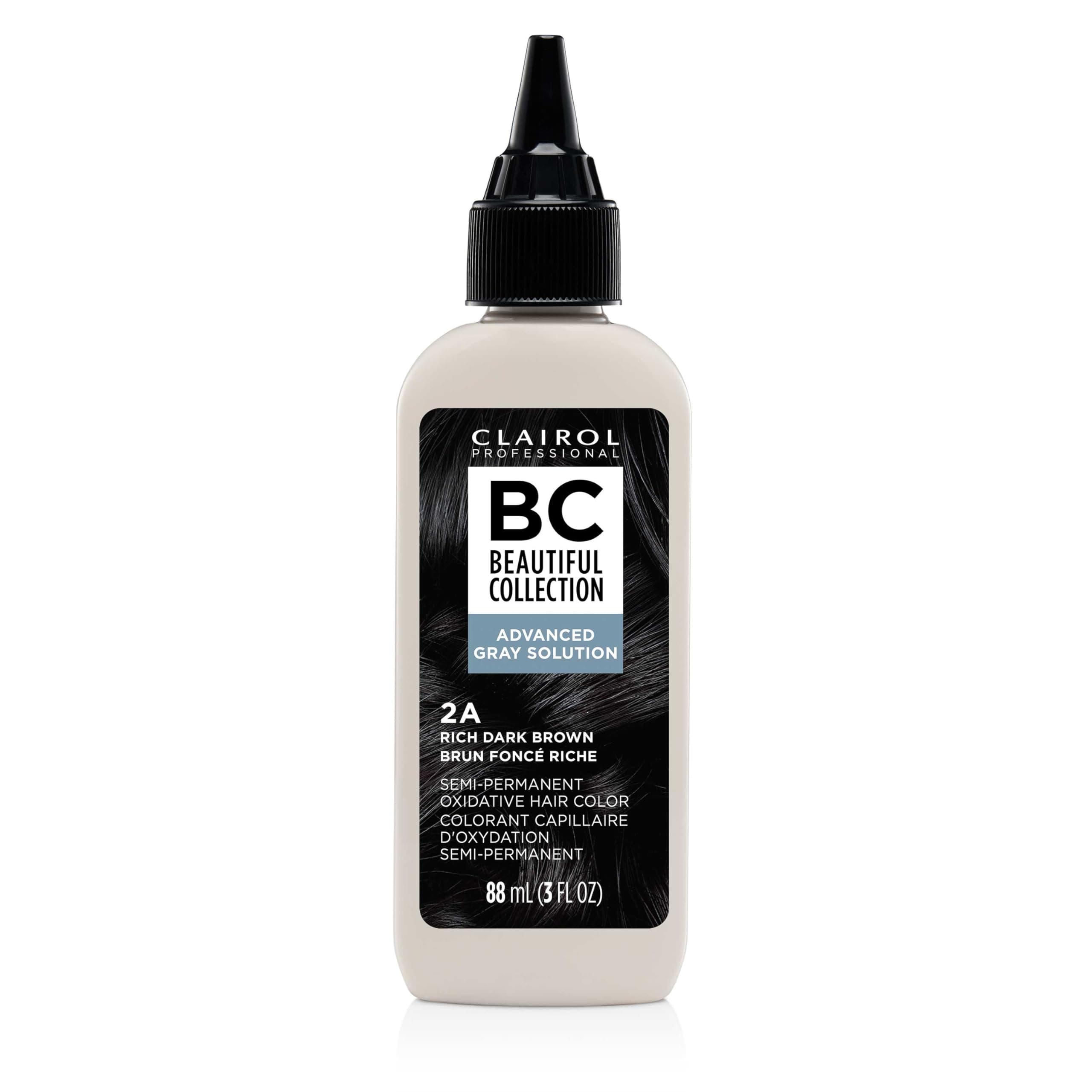 Beautiful Advanced Gray Solutions 2a Rich Dark Brown, 3 oz