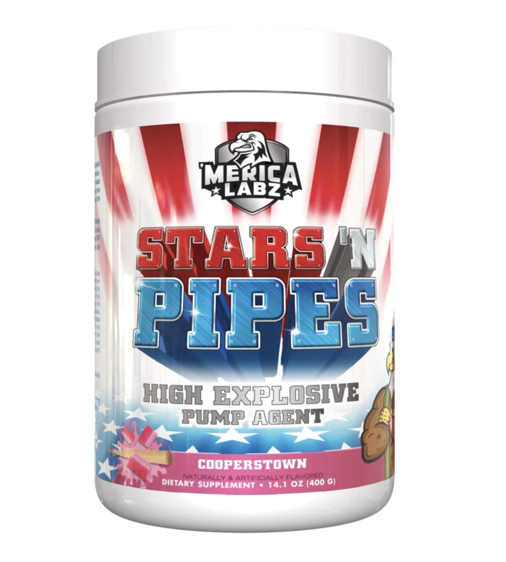 Stars N Pipes: Explosive Pump Agent, 20 Massive Scoops, NO Booster (Cooperstown)