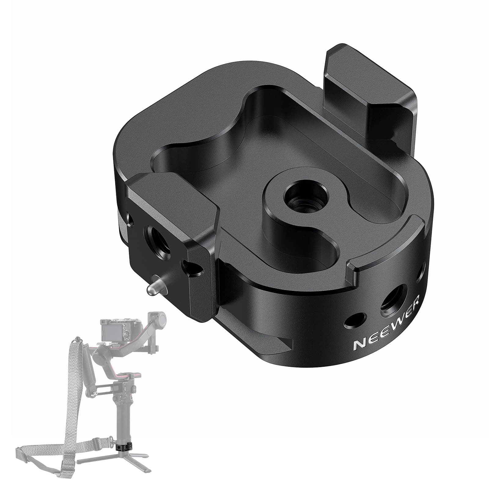 NEEWER Battery Handle Base Compatible with DJI RS4 RS4 Pro RS3 RS3 Pro RS2, A...