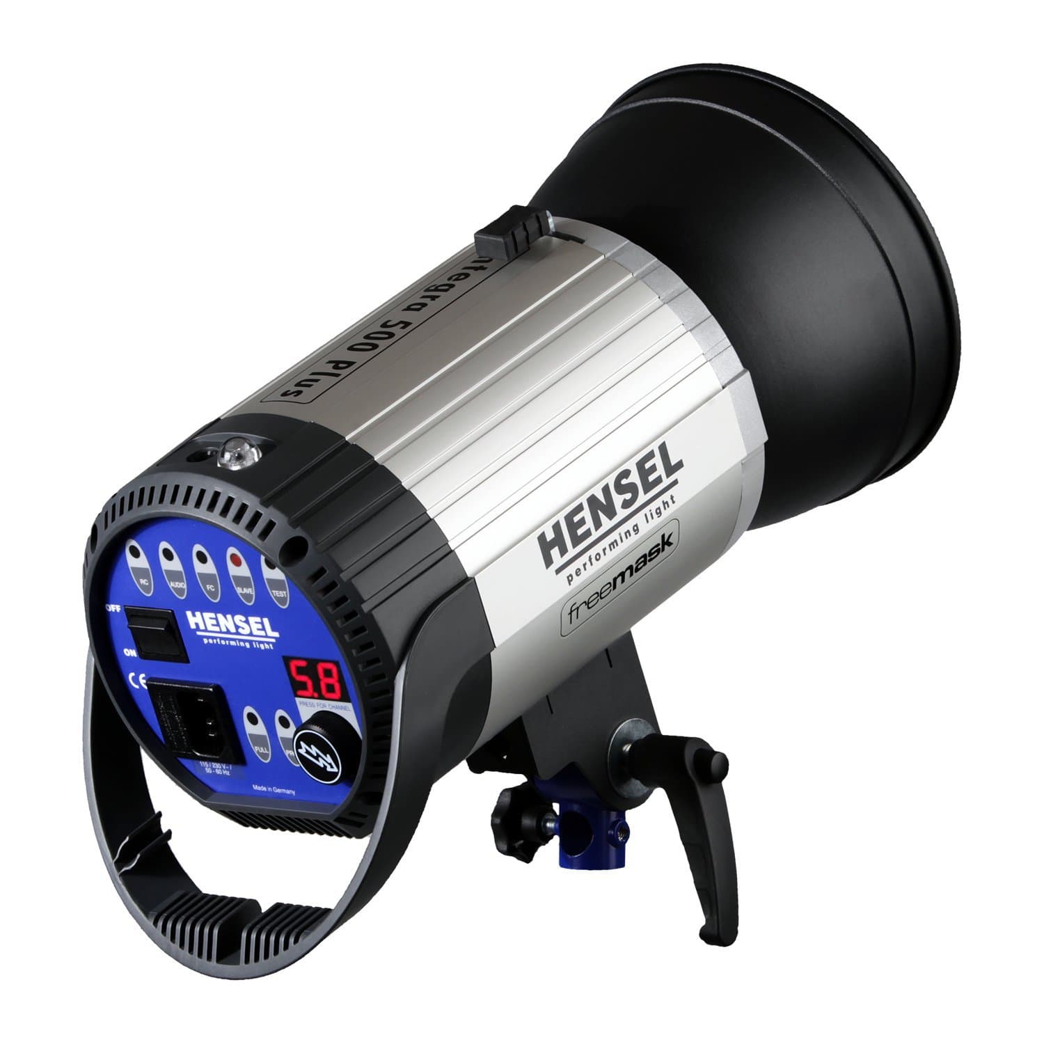 Hensel Integra Plus, 500 Watt Second Monolight with Freemask Radio Receiver.