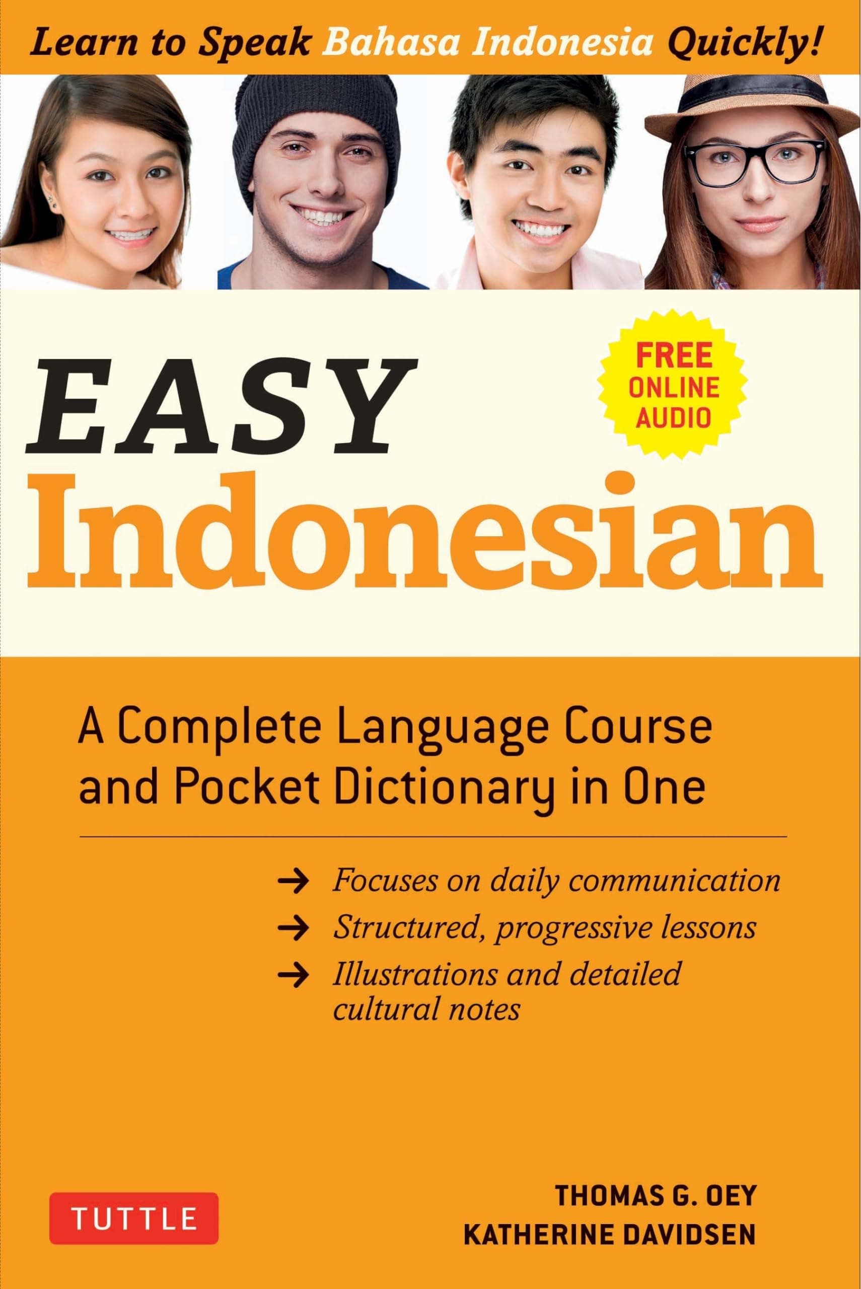 Easy Indonesian: A Complete Language Course and Pocket Dictionary in One (Free Companion Online Audio) (Easy Language Series)