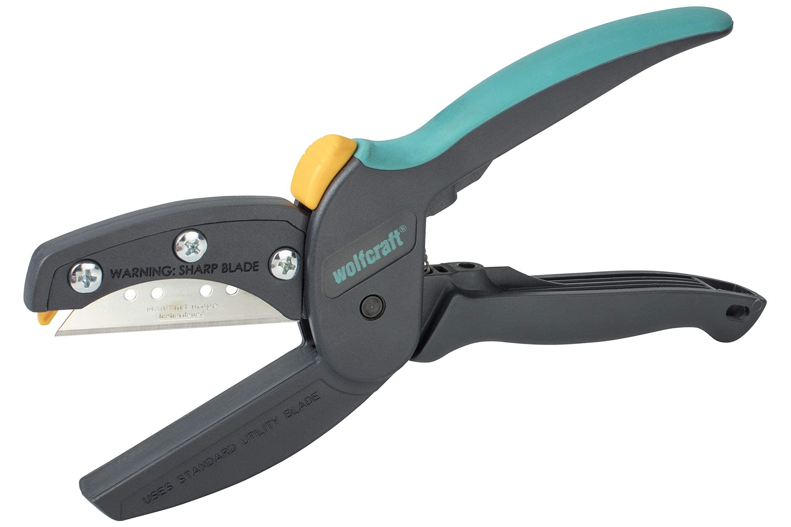 megaCut S All-Purpose Cutter 4197000 - Sharp Cutter for fine Cutting Through Many Materials - Replacement Blade Included - 61mm Blades