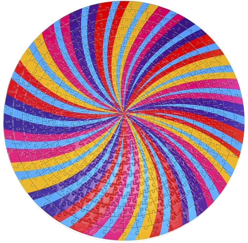 Marvelous Monkey Puzzle - 500 Pieces Multicolor Windmill Jigsaw Puzzles for Adults and Kids