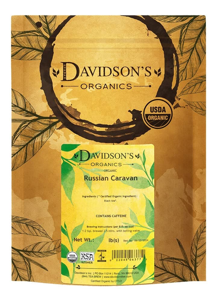 Davidson's Tea Bulk, Russian Caravan, 16-Ounce Bag