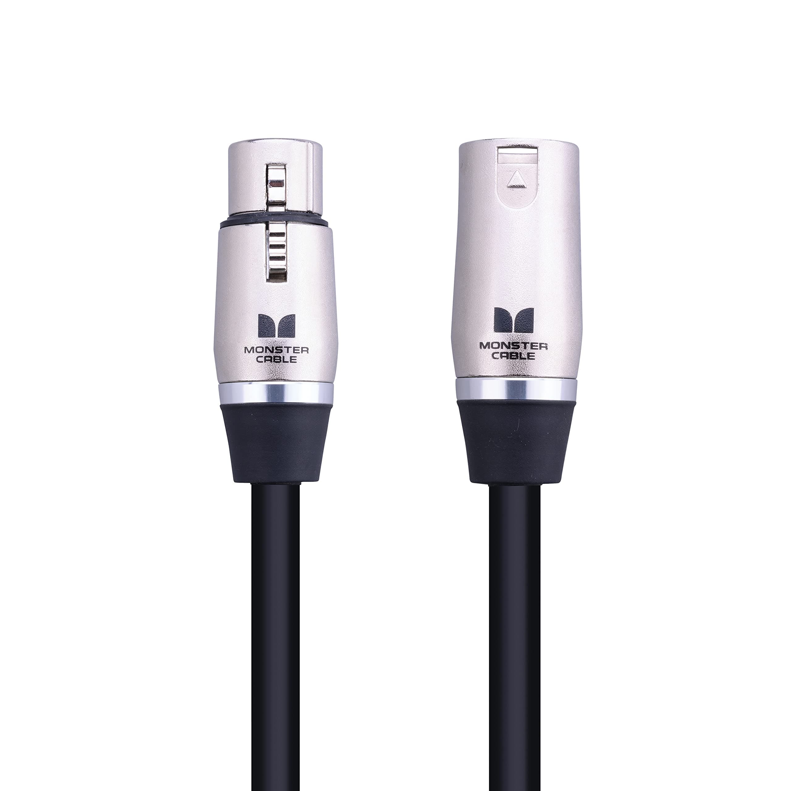 Monster Prolink Performer 600 Microphone Cable - Engineered with Custom XLR Connectors, Microfiber Dielectric, Duraflex Jacket, and Carbon Polymer Shielding, 30 ft. Cable
