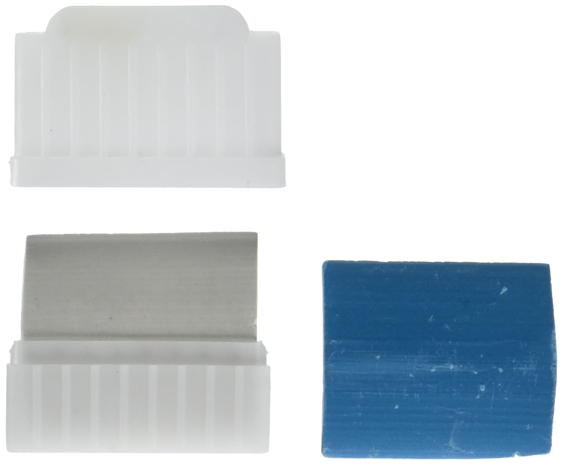 Dritz Sew 101 27507 Tailor's Chalk & Holder with Sharpener, White , Blue