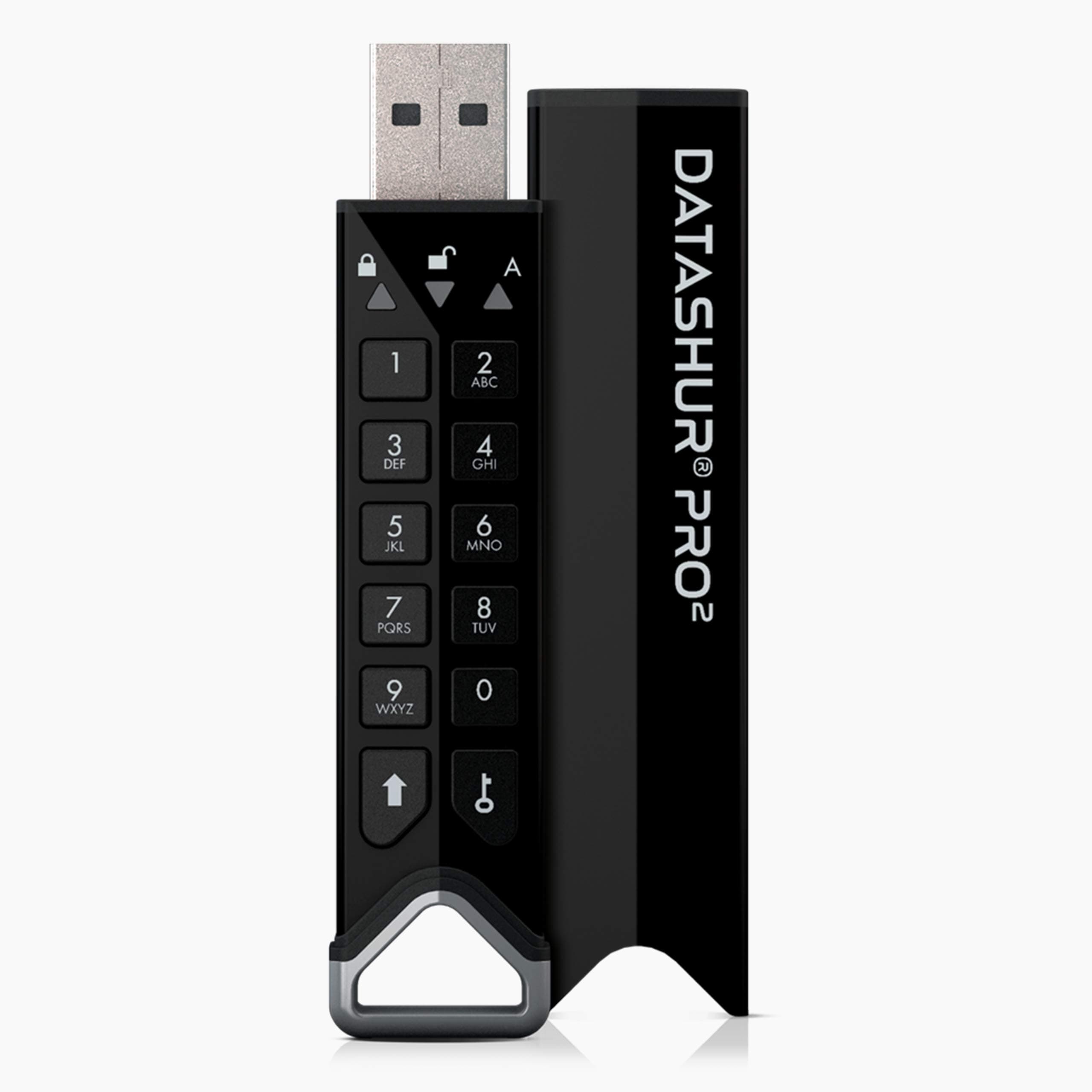 iStorage datAshur PRO2 64GB secure encrypted flash drive - IS-FL-DP2-256-64