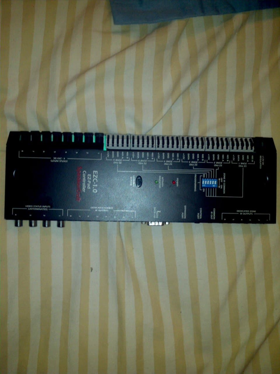 SPEAKERCRAFT EZC 1.0 EZ Pad Controller, Black 6 Zones Control Unit For All Types Of Keypads