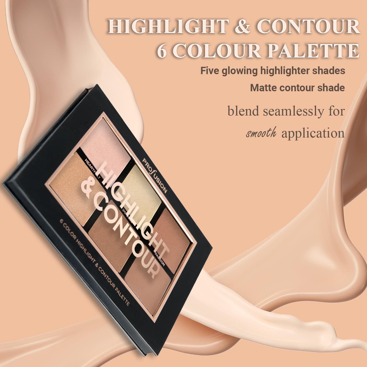 Profusion 6 Colour Highlight and Contour Palette
