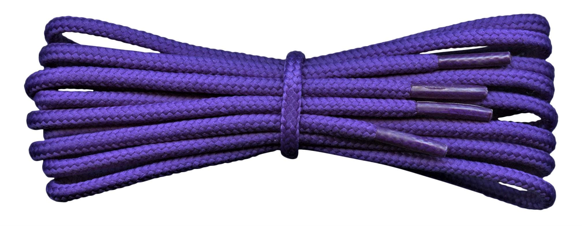 Strong Replacement Colored Shoe and Boot Laces Round 5/32" - Ideal for Work and Hiking - From 24 to 95 inch length