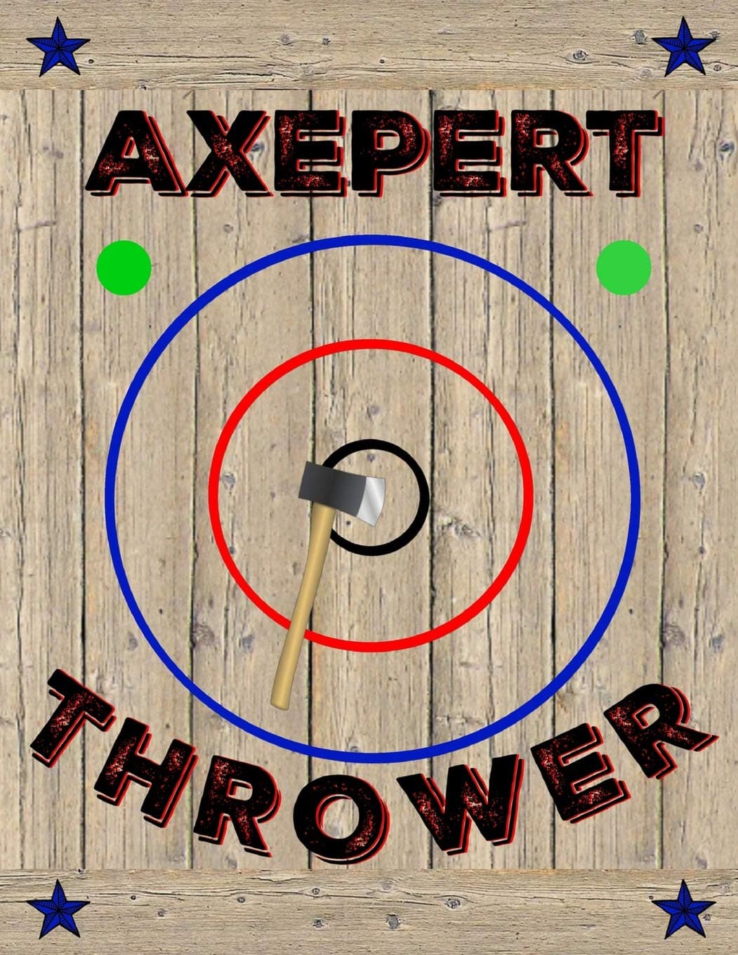 Axepert Thrower: Unique Gift Idea For Axe Throwing Players or Coaches - Axe Thrower Notebook Journal Diary Scorebook