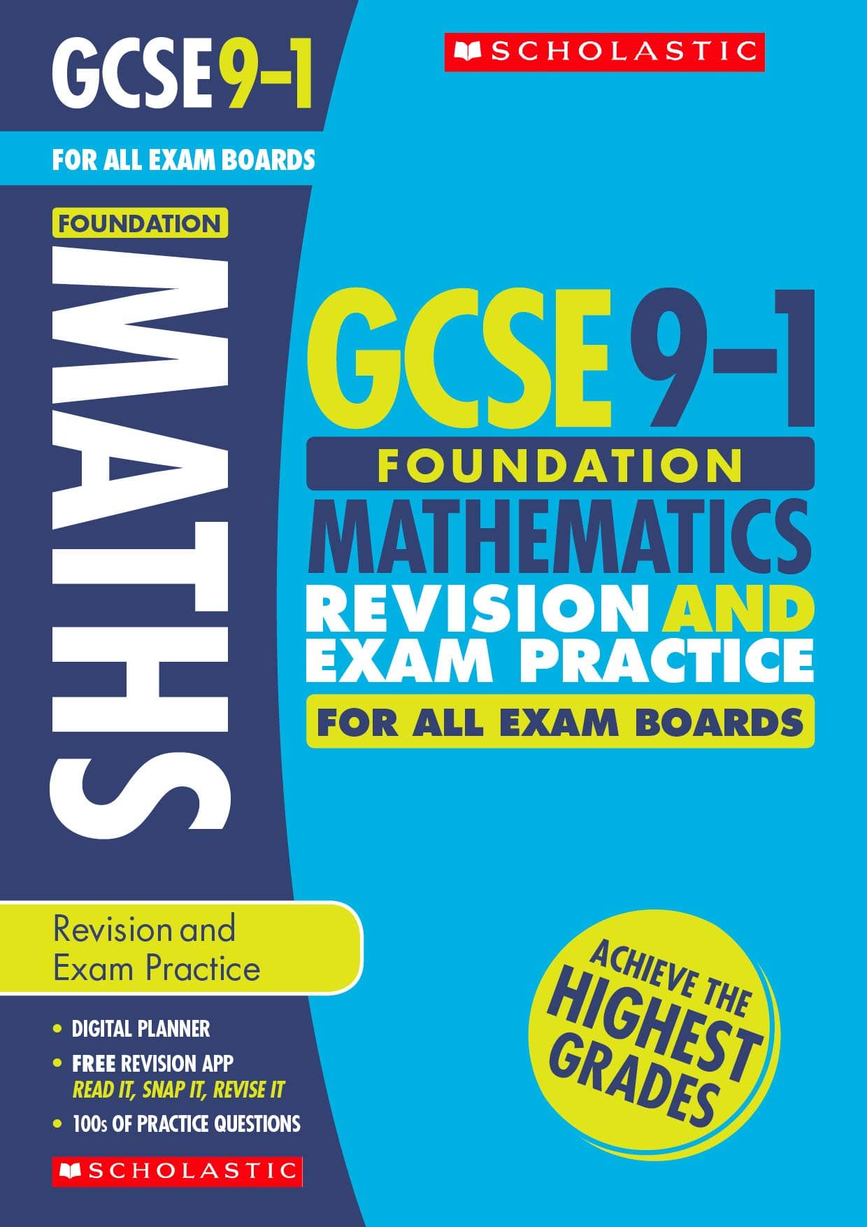 Maths Foundation Revision and Exam Practice Book for All Boards