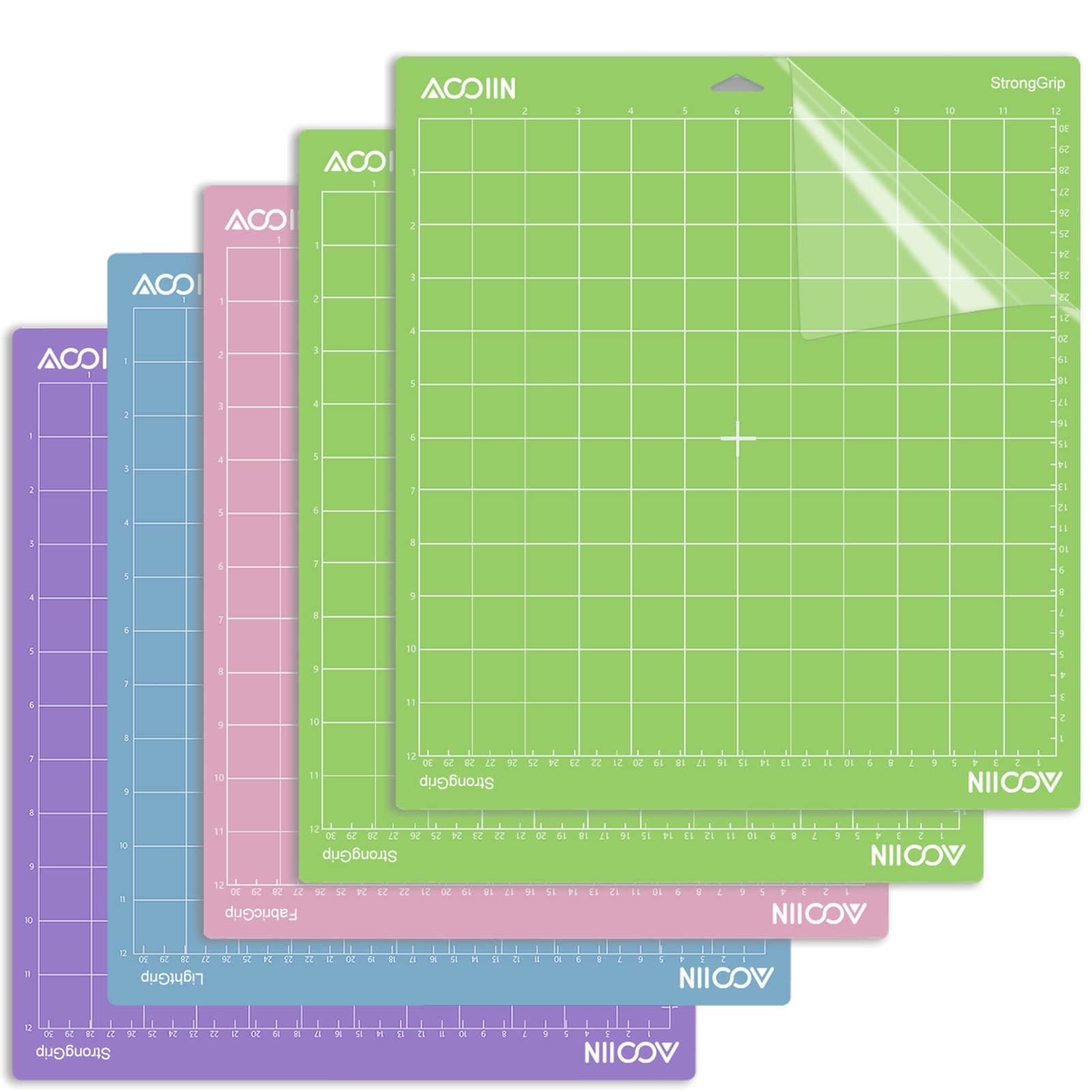 Cutting Mat for Cricut Explore One/Air/Air 2/Maker 5 Packs Cut Mats Replacement Accessories for Cricut