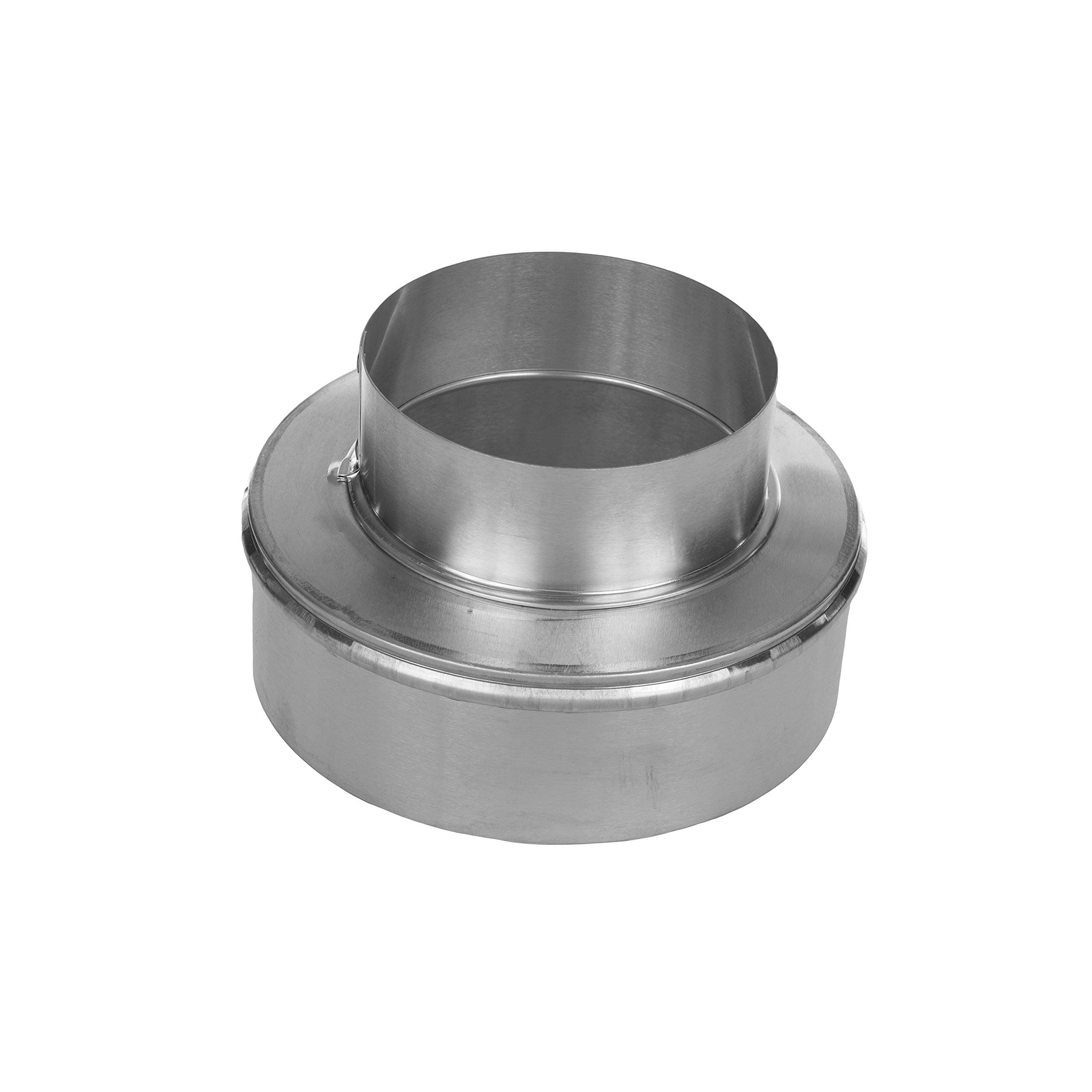 FAMCO Increaser Reducer Adaptor Connector for Heating Cooling Ventilation Ducts. Heavy Duty .020 Aluminum Increaser Reducer.