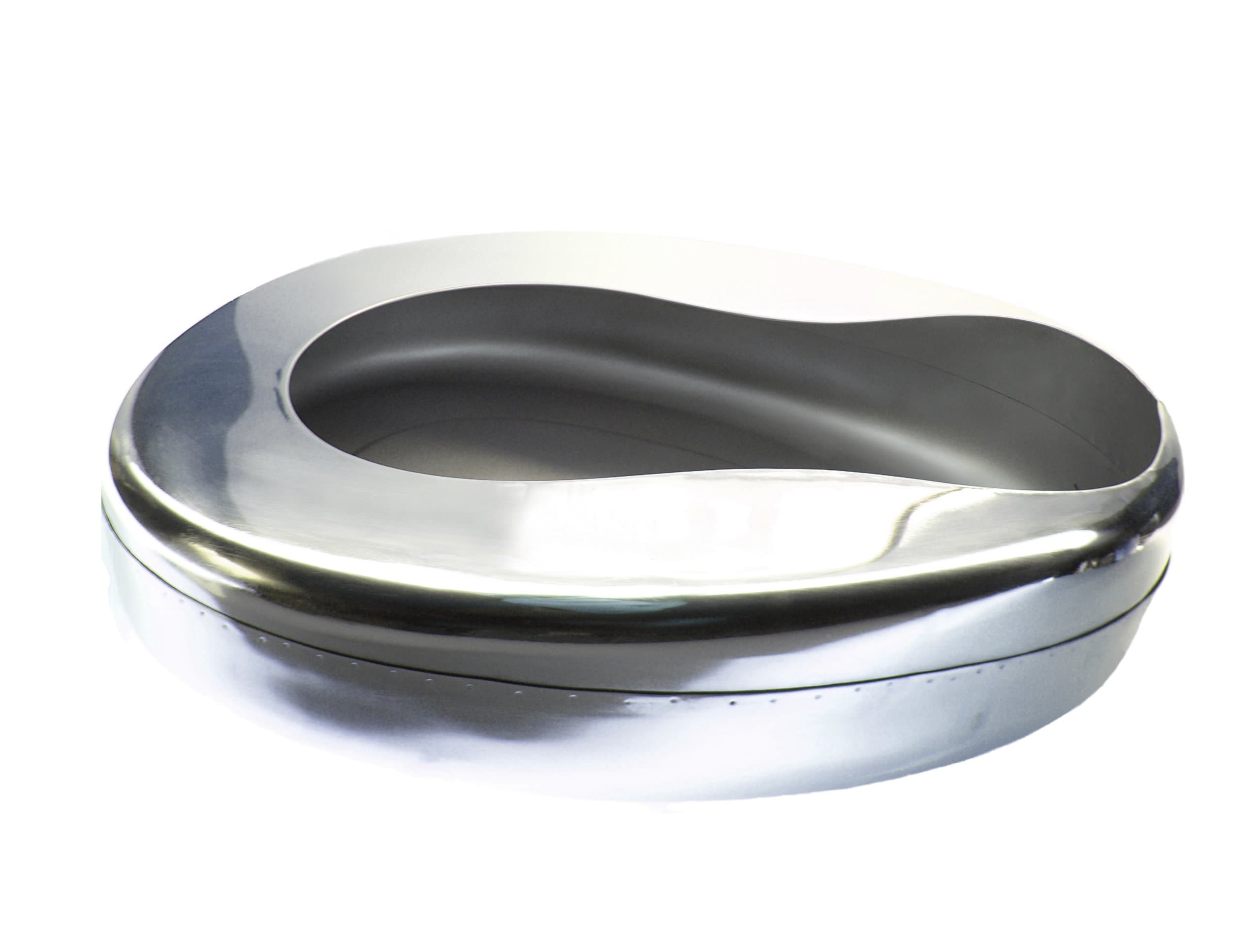 Wittex Bed Pan Stainless Steel/Certified Bedpan Anatomically Shaped