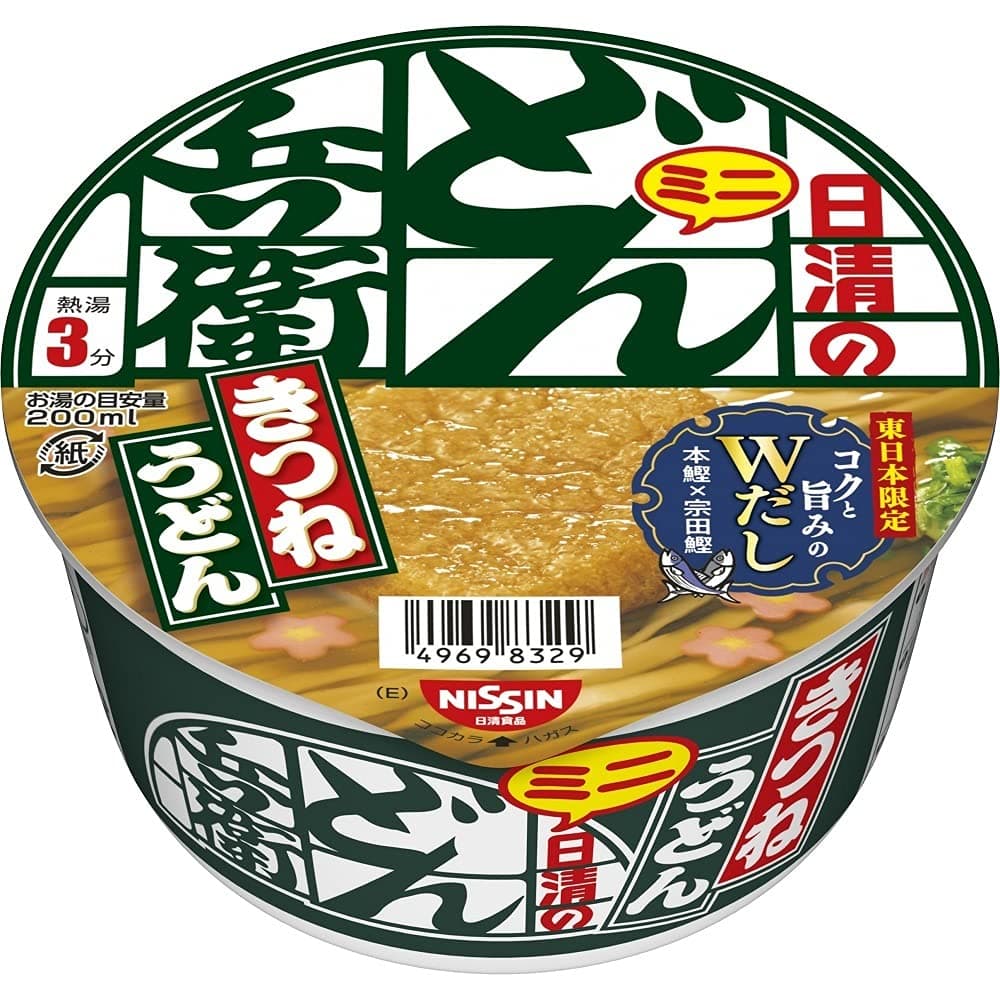 DONBE mini　（Udon with deep fried tofu） 12 packages