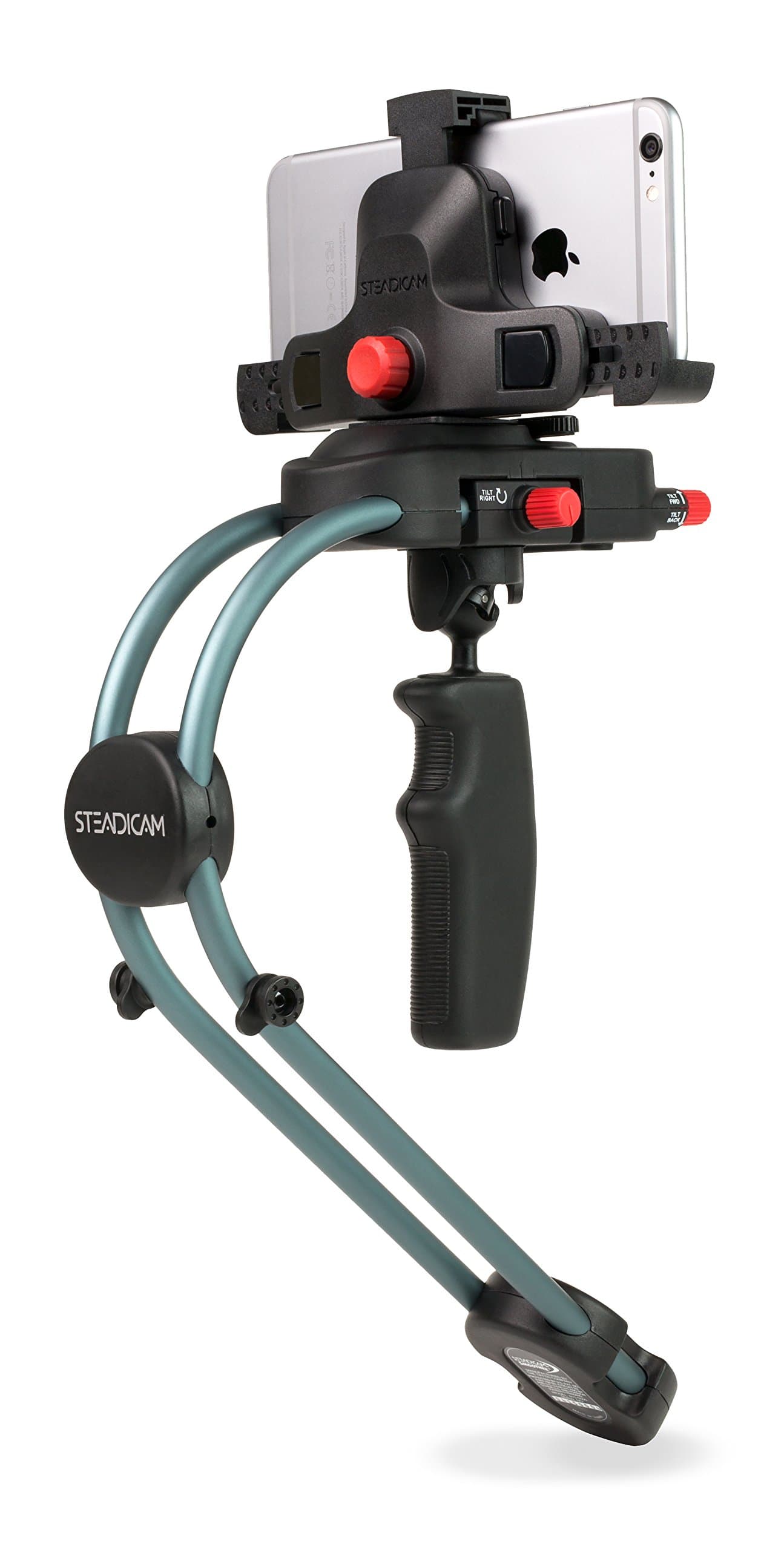 Steadicam Smoothee with Universal Smartphone Adapter for ALL Apple iPhone including iPhone 7 & 7 Plus, Samsung Galaxy, HTC, Nokia Windows Phone and more - Retail Packaging - Black