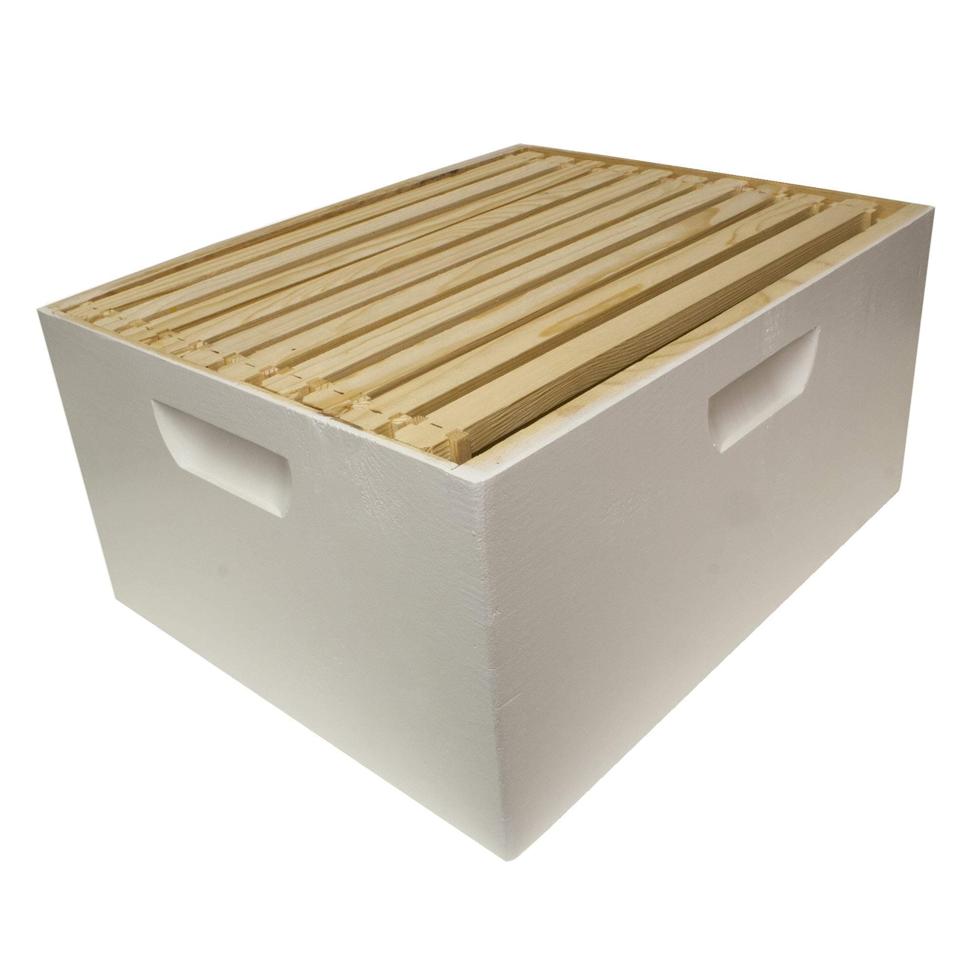 Harvest Lane Honey Deep Brood Box, White