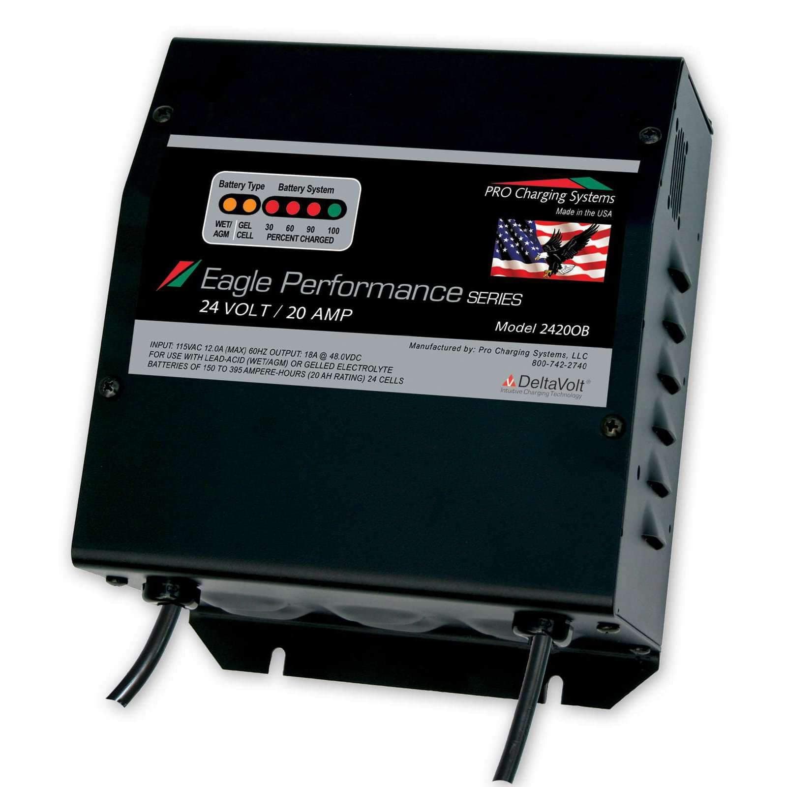 PRO Charging System i2420OBRMBIL E.P.S. On-Board - Bil-Jax 20A per Output PING