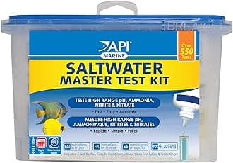 API SALTWATER MASTER TEST KIT 550-Test Saltwater Aquarium Water Test Kit