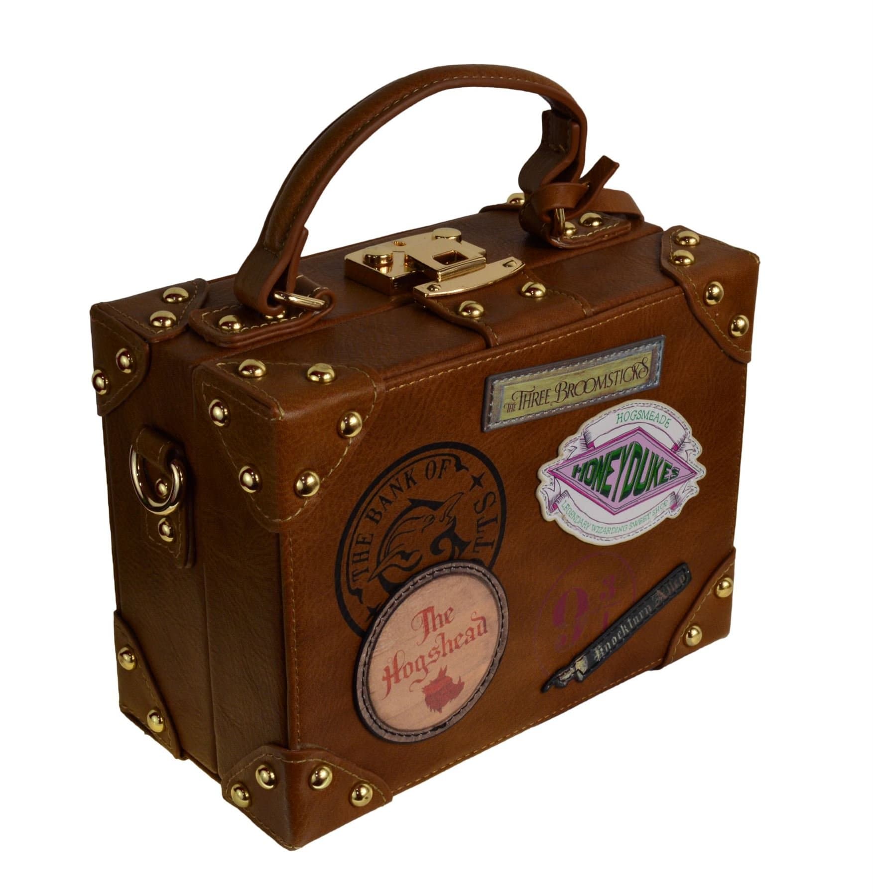 Bioworld - Sac A Main Harry Potter - Mini Valise Hogwarts Patch 20cm - 5055756841075