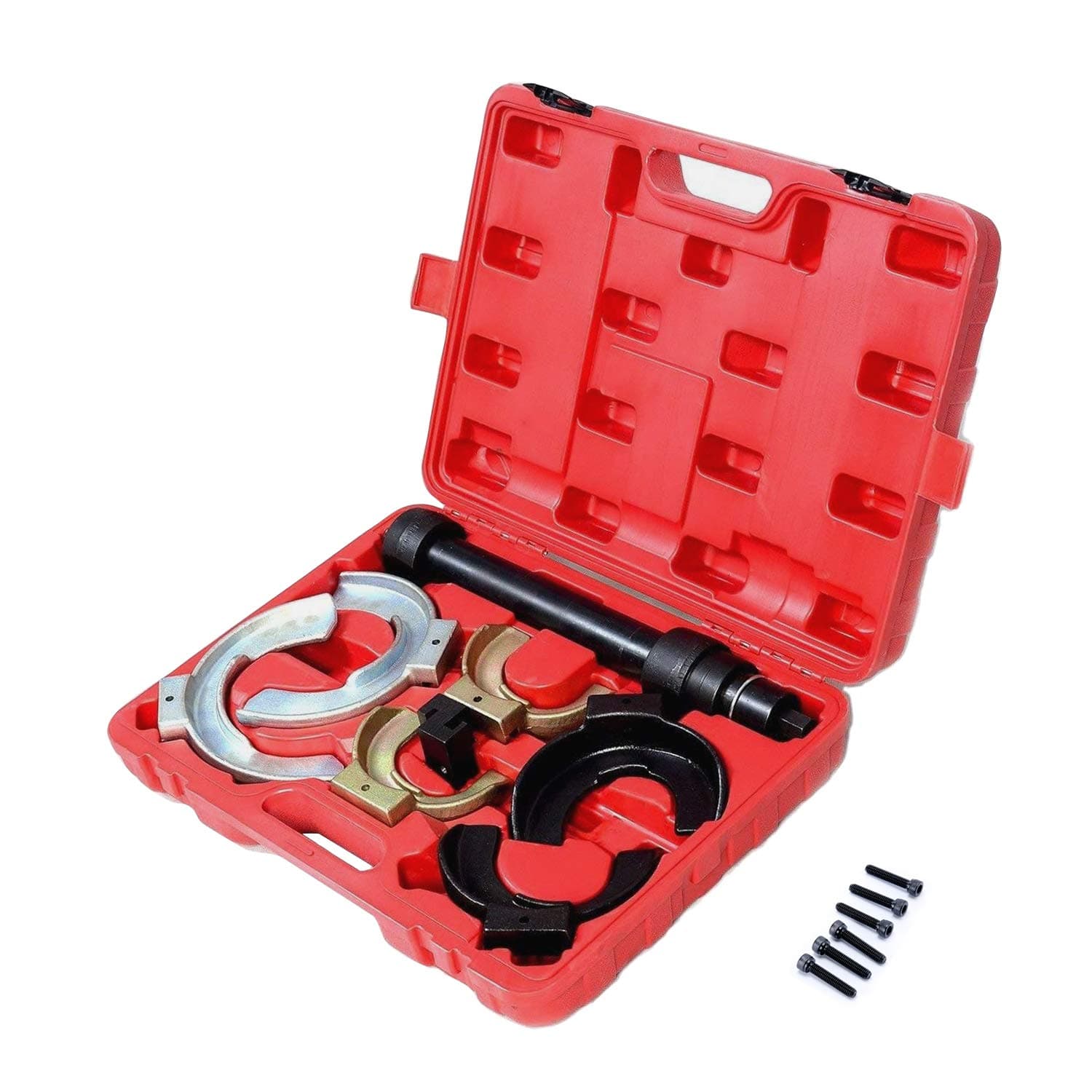 McPherson spring compressor, strut suspension, strut systems suspension compressor, suspension, spring shock absorber for McPherson BNW