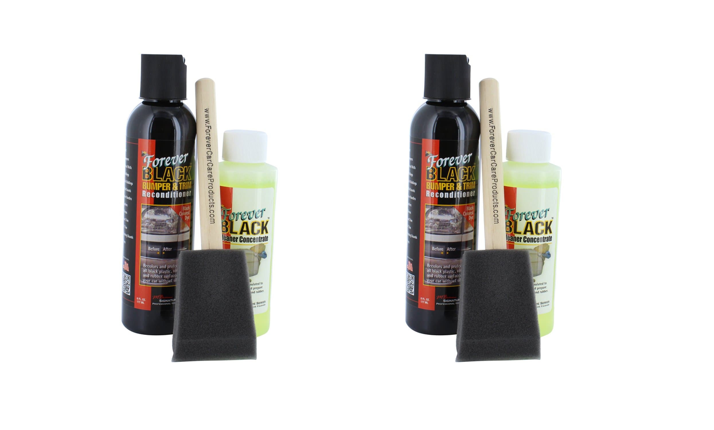 Forever Black Bumper & Trim Dye Kit (2 Pack)