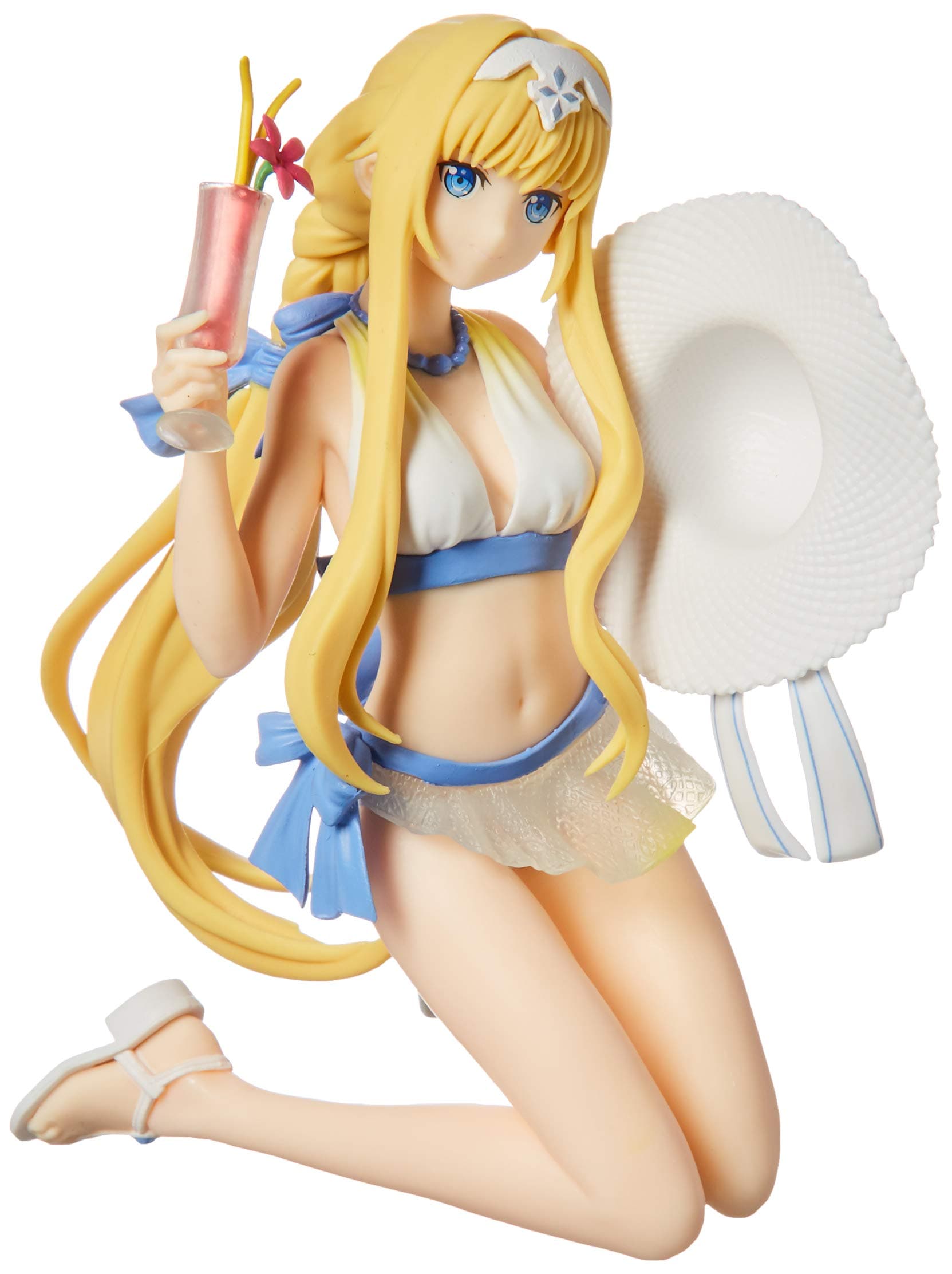 Sword Art Online Code Register Exq Figure-Alice, White, Blue, Yellow