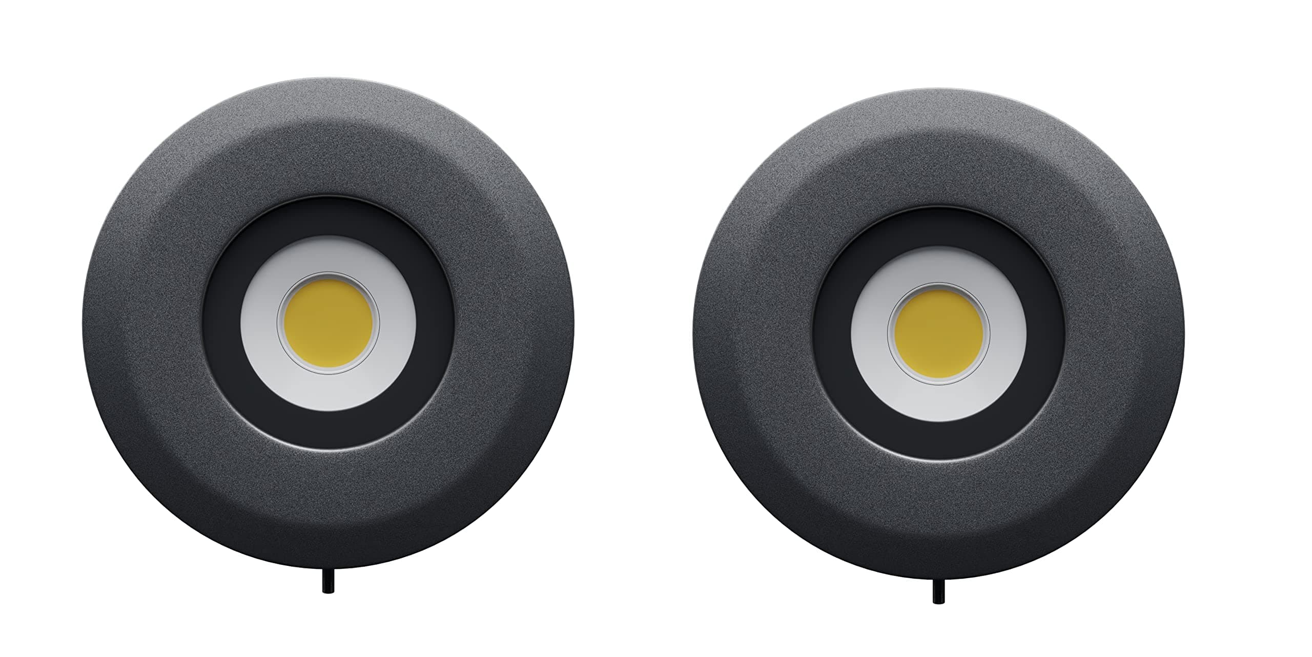 Nortek Platina+ 5W COB LED Surface Spotlight | Focus Light for Ceiling, Mirror, Bathroom & Wall Decor | IP66 Waterproof Anti-Glare Light for Balcony, Staircase & Indoor Use | Natural White – Pack of 2