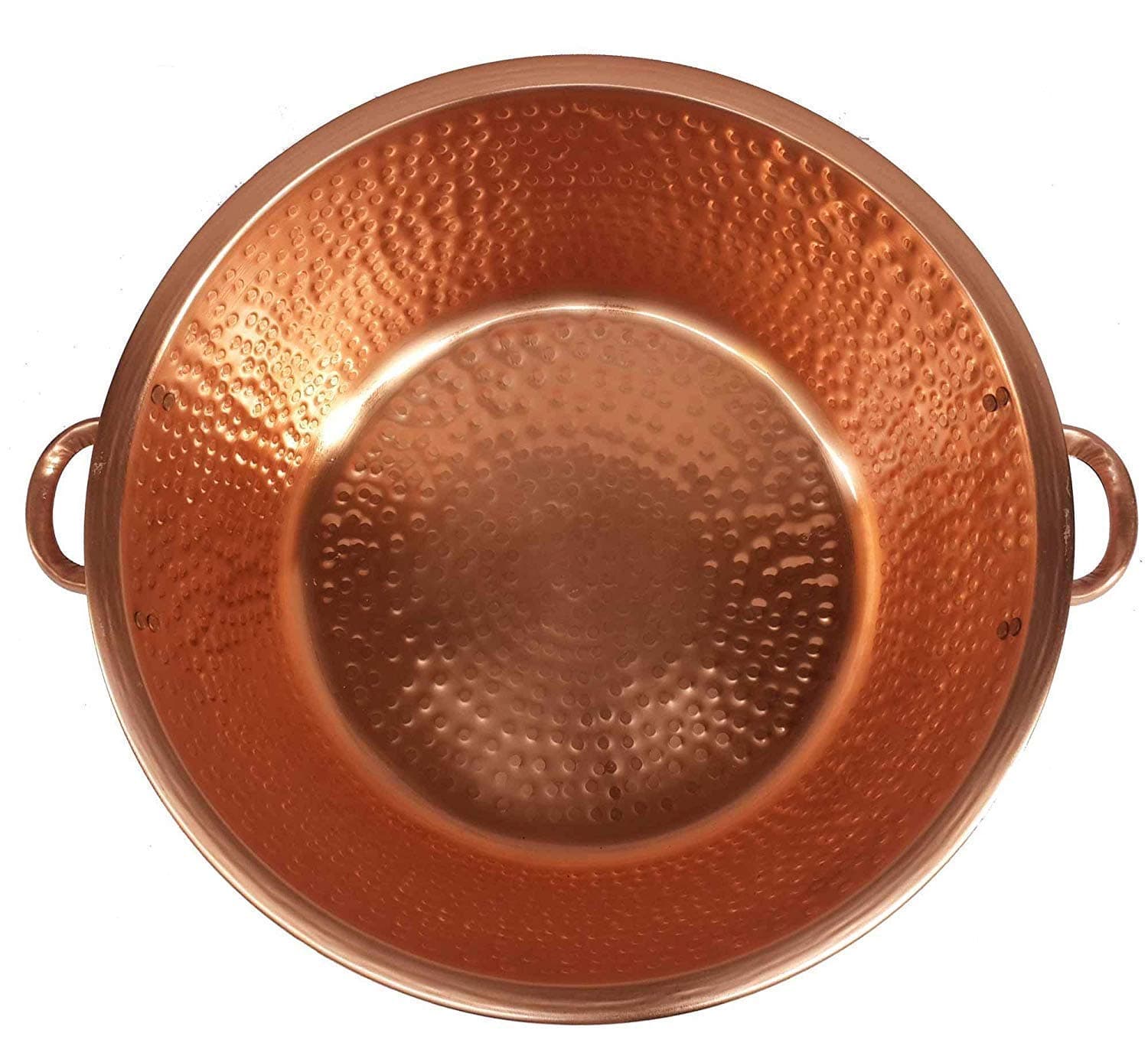 Shiny Side Handles Copper Pedicure Bowl