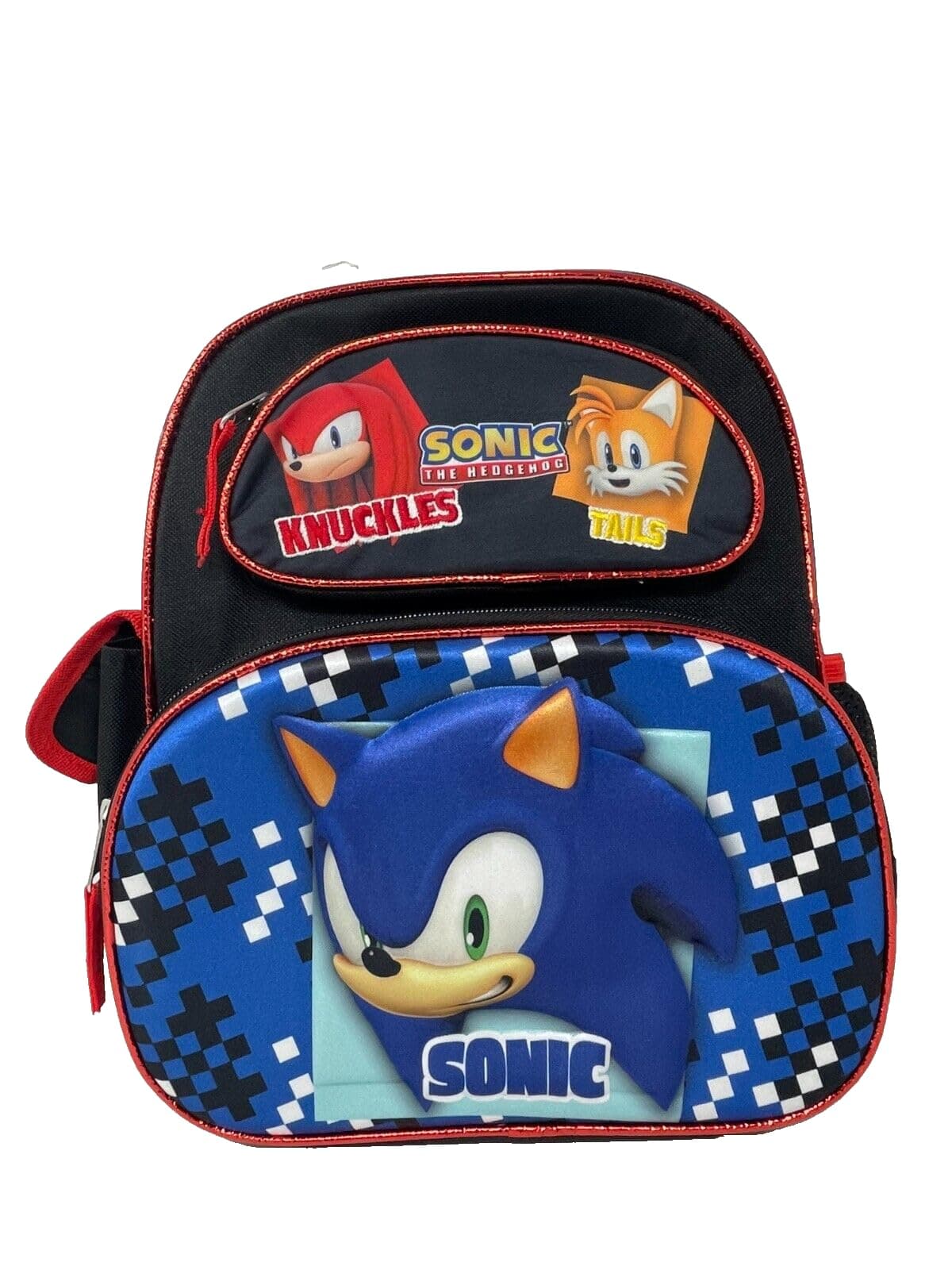 Accessory Innovations Sonic The Hedgehog 3D Small Todder 12 inches Backpack