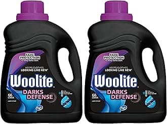 Darks Defense Liquid Laundry Detergent | 66 Loads | 100 Fl Oz | HE & Regular Compatible | Pack of 2