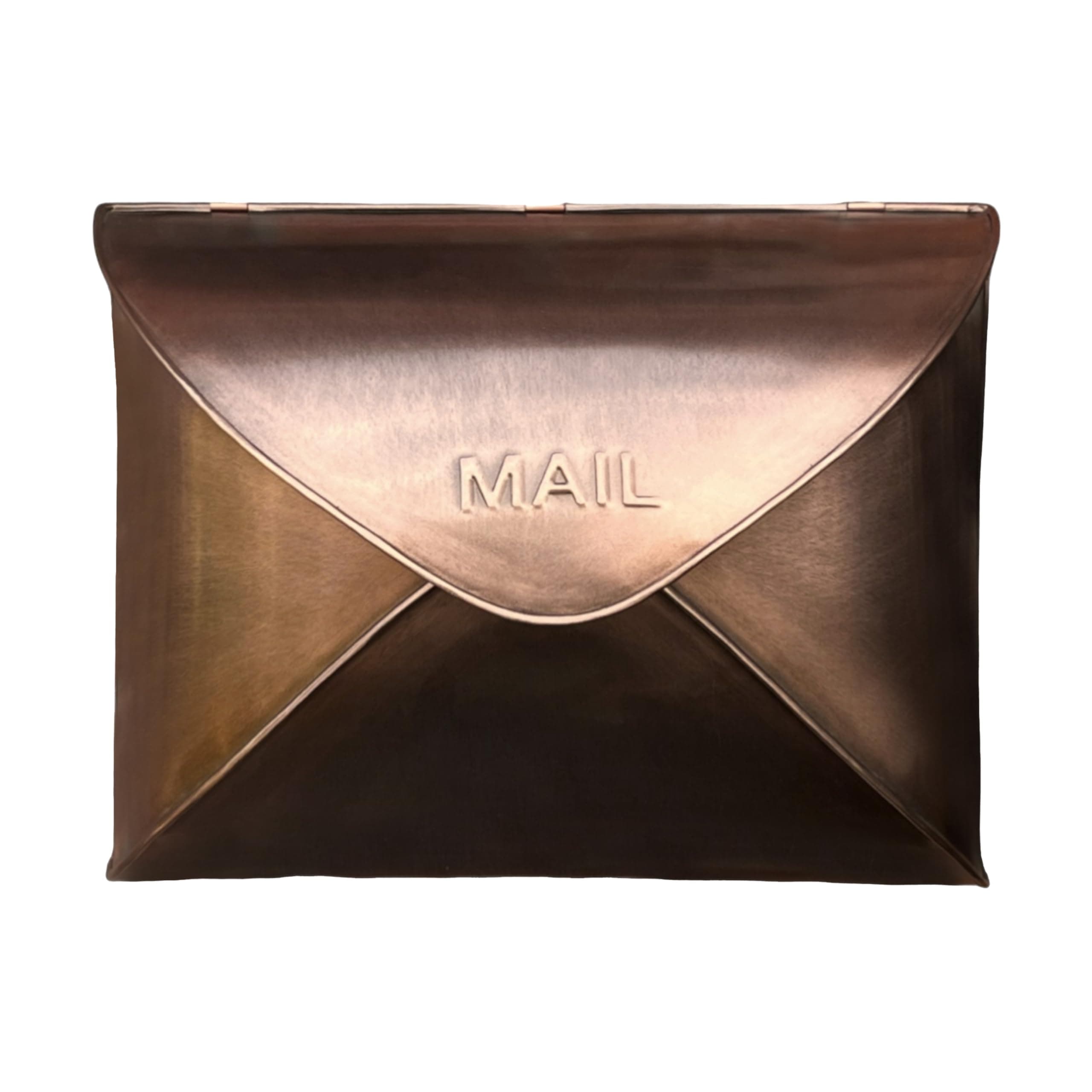 NACH Wall Mount Mailboxes, 11.5 x 9 x 4.5 inch Copper Wall Mailboxes for Outside, Waterproof Mailboxes for Outside - Envelope Mailbox