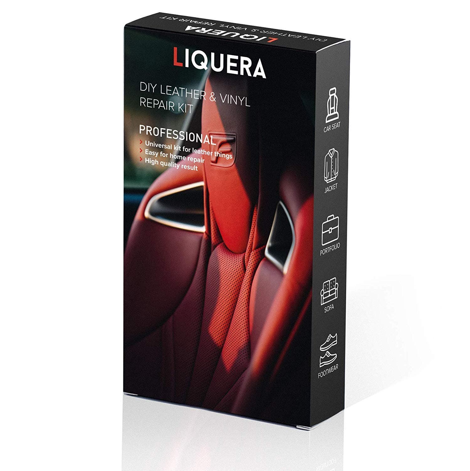 Mobility Cane Holster - Black Leather