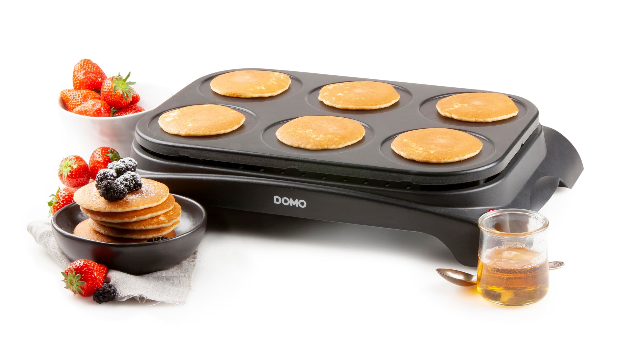 DO8709P Pancake Maker, 1000 W, Black