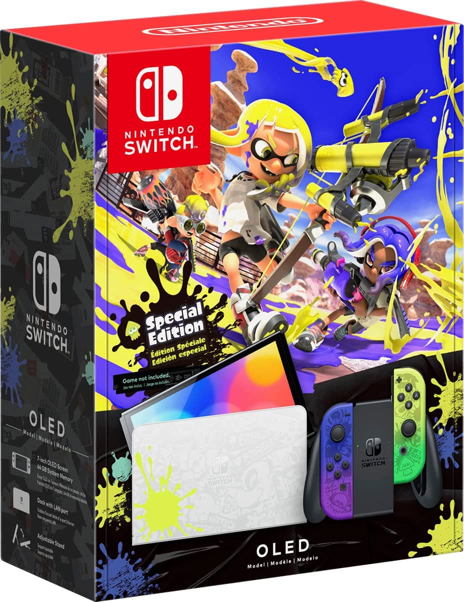 Nintendo Switch – OLED Model Splatoon 3 Special Edition Int'l Version