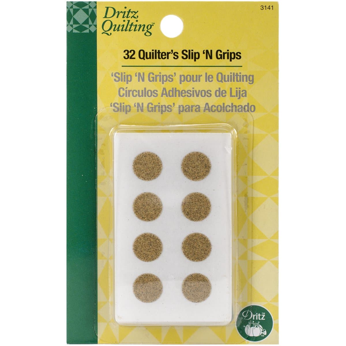 Dritz 3141 Quilter's Slip 'N Grips (32-Count)