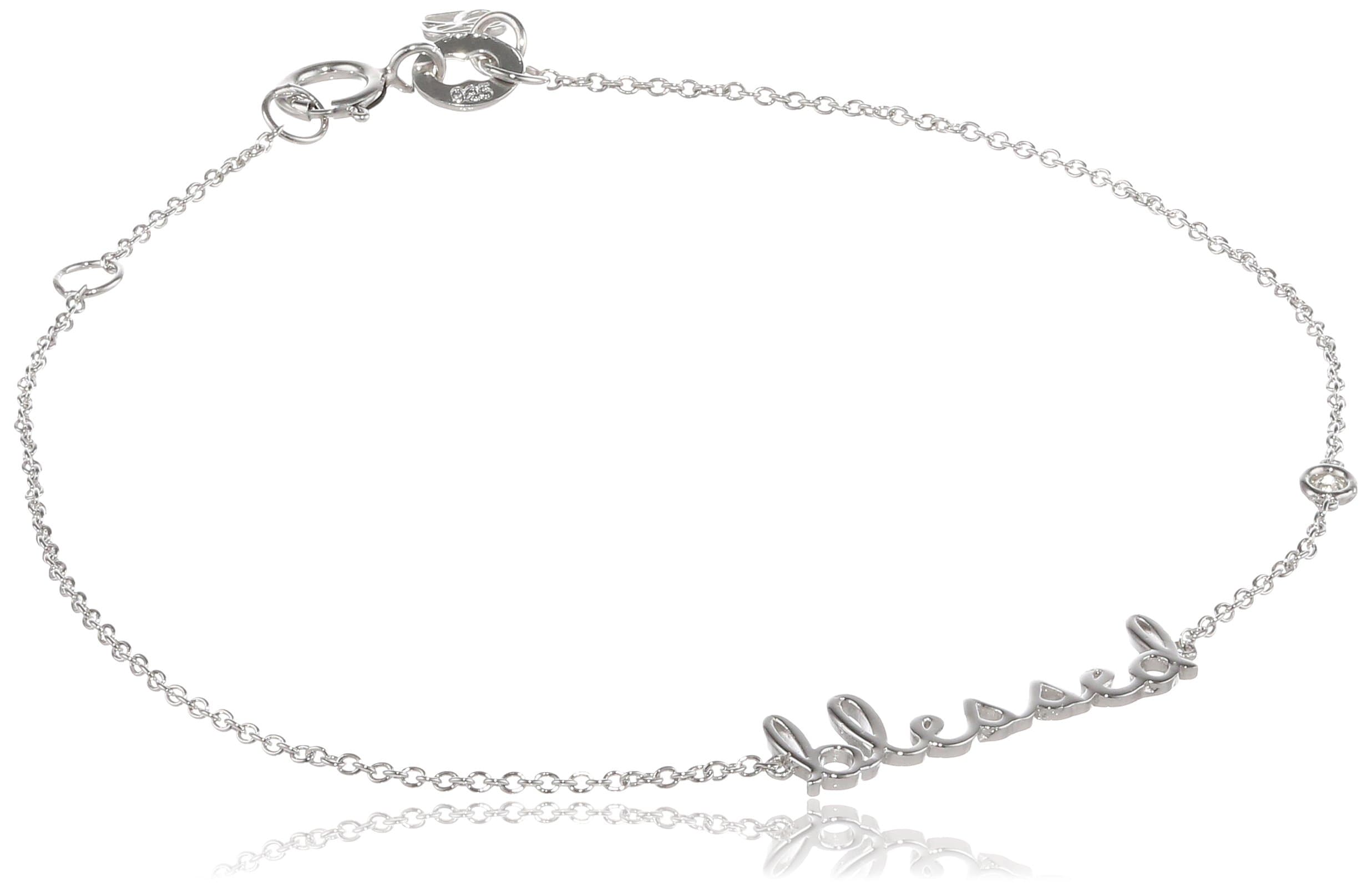 Syd by SE "Blessed" Bracelet with Diamond Bezel